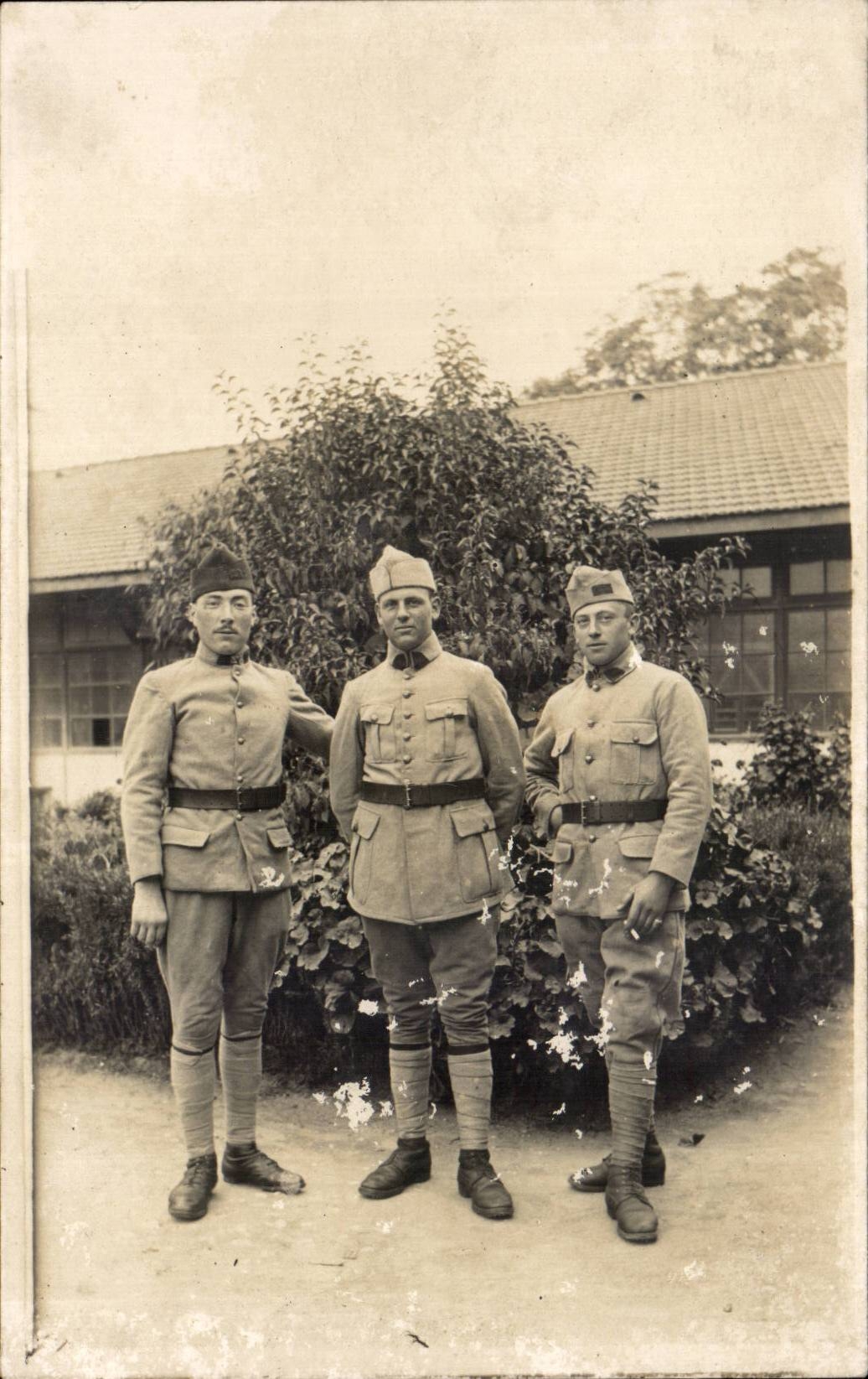 Real photo Militaria Soldiers