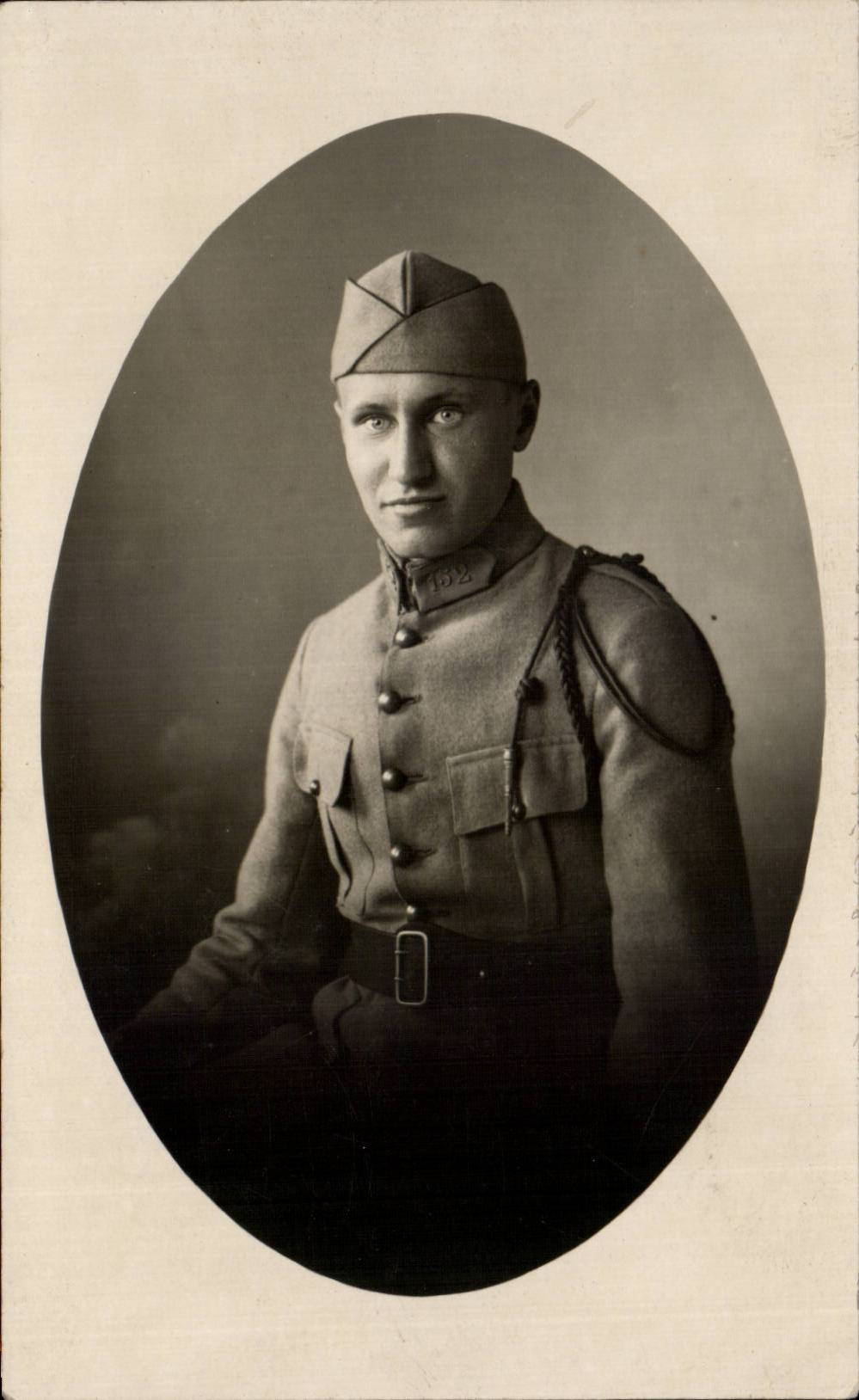 Real photo Militaria Soldier