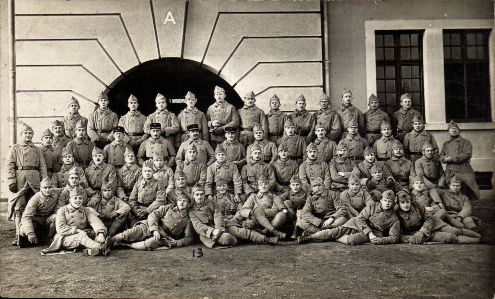 Real photo Militaria Soldiers