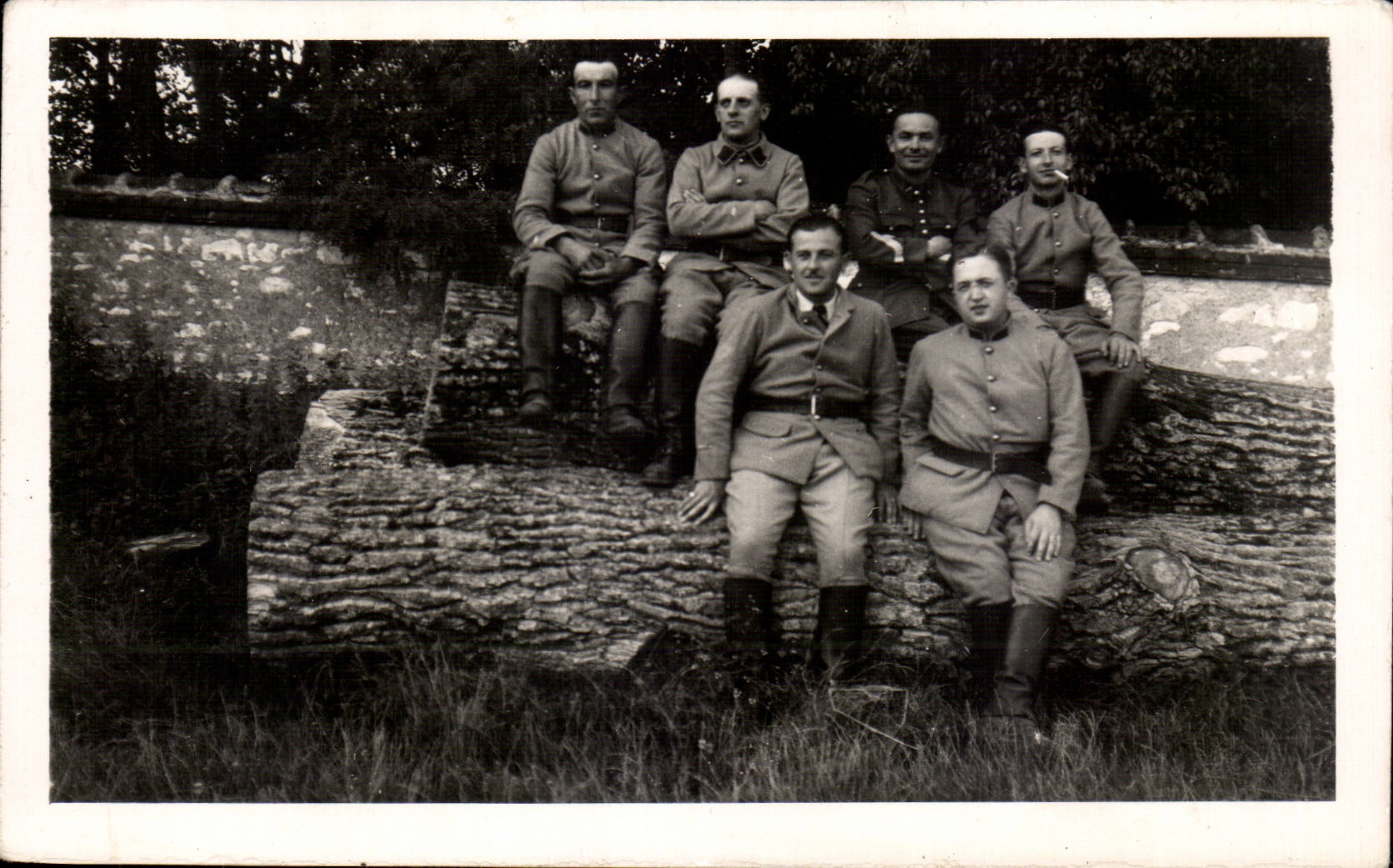 Real photo Militaria Soldiers