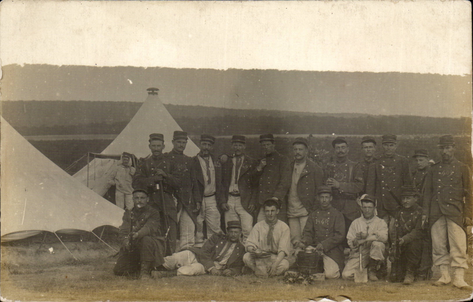 Real photo Militaria Soldiers