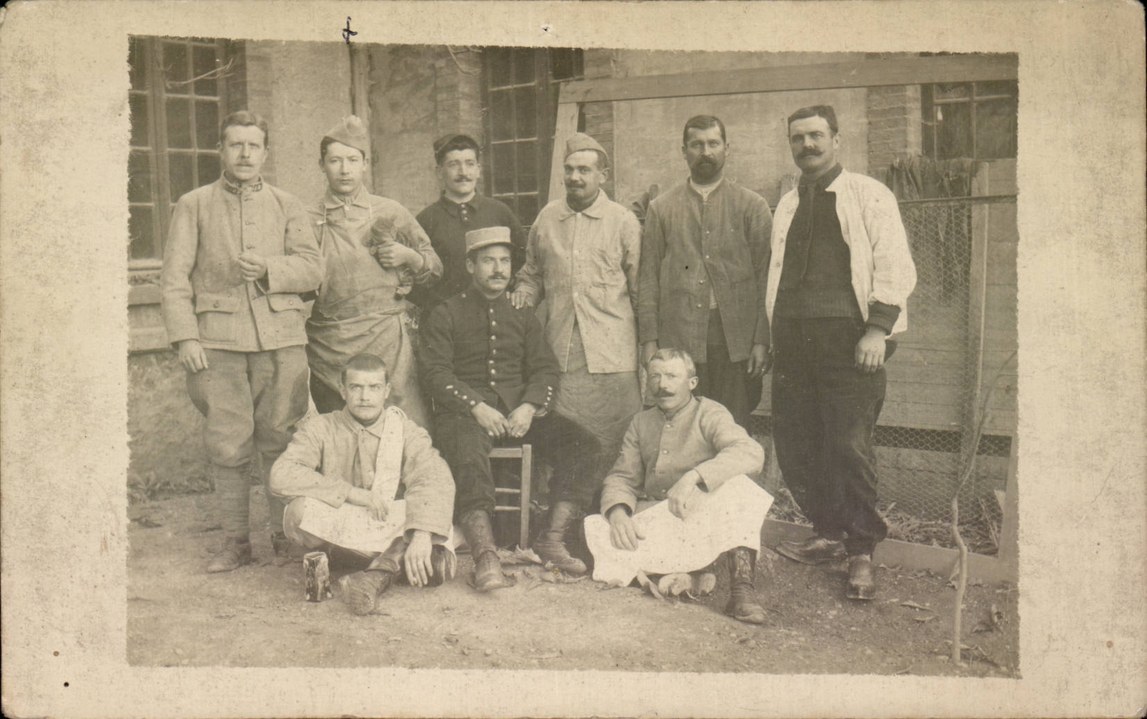 Real photo Militaria Soldiers