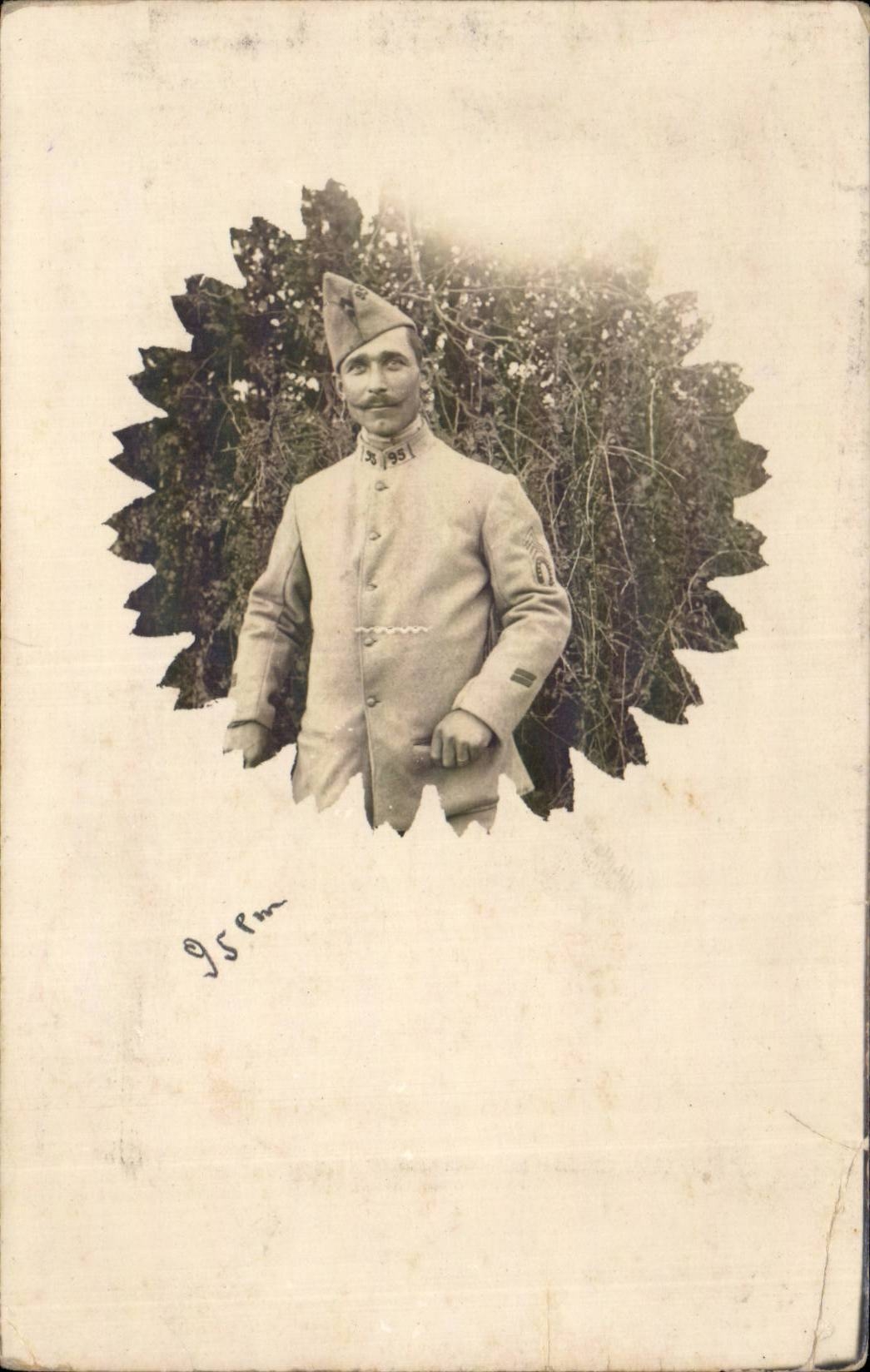 Real photo Militaria Soldier