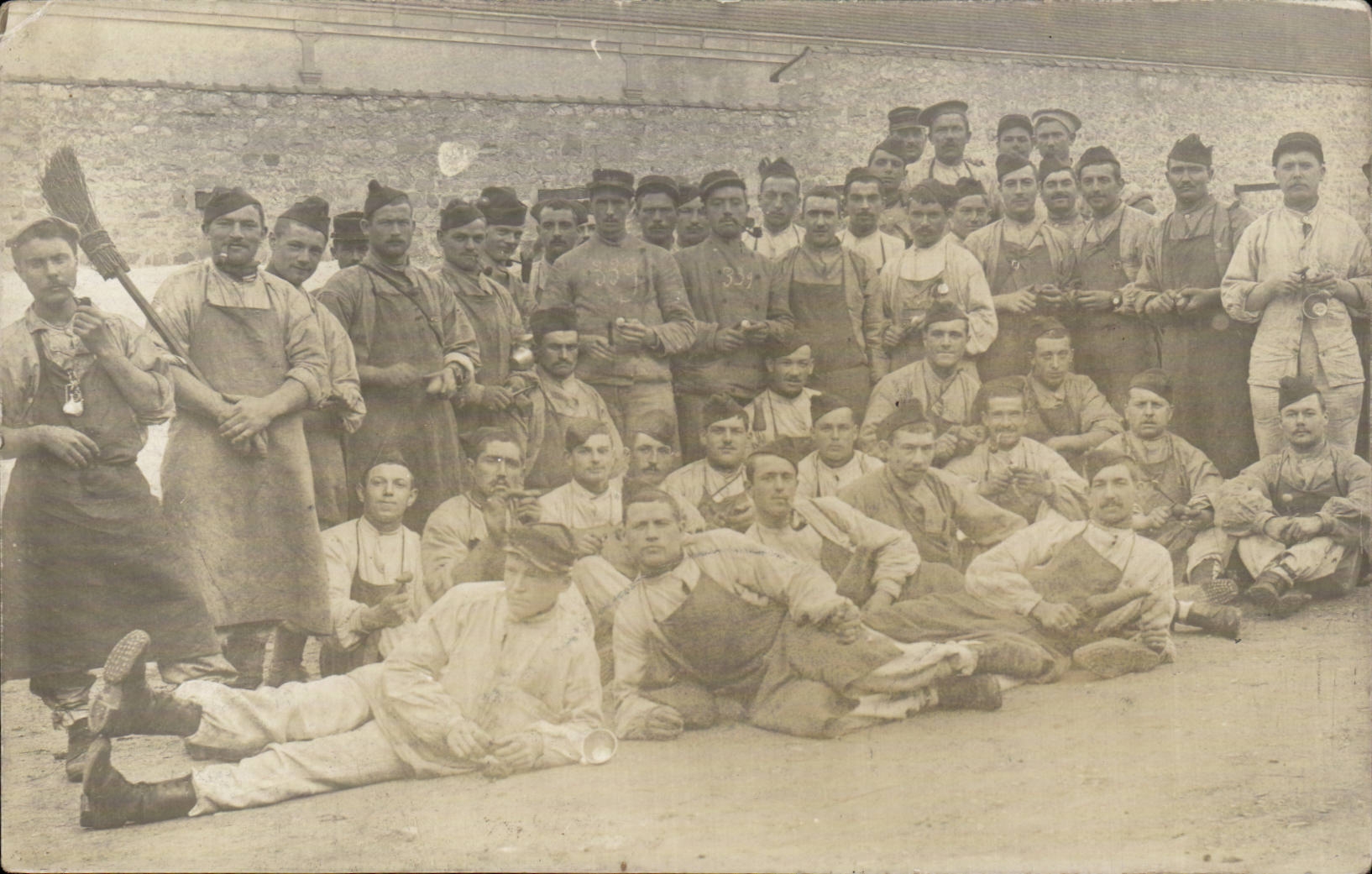 Real photo Militaria Soldiers