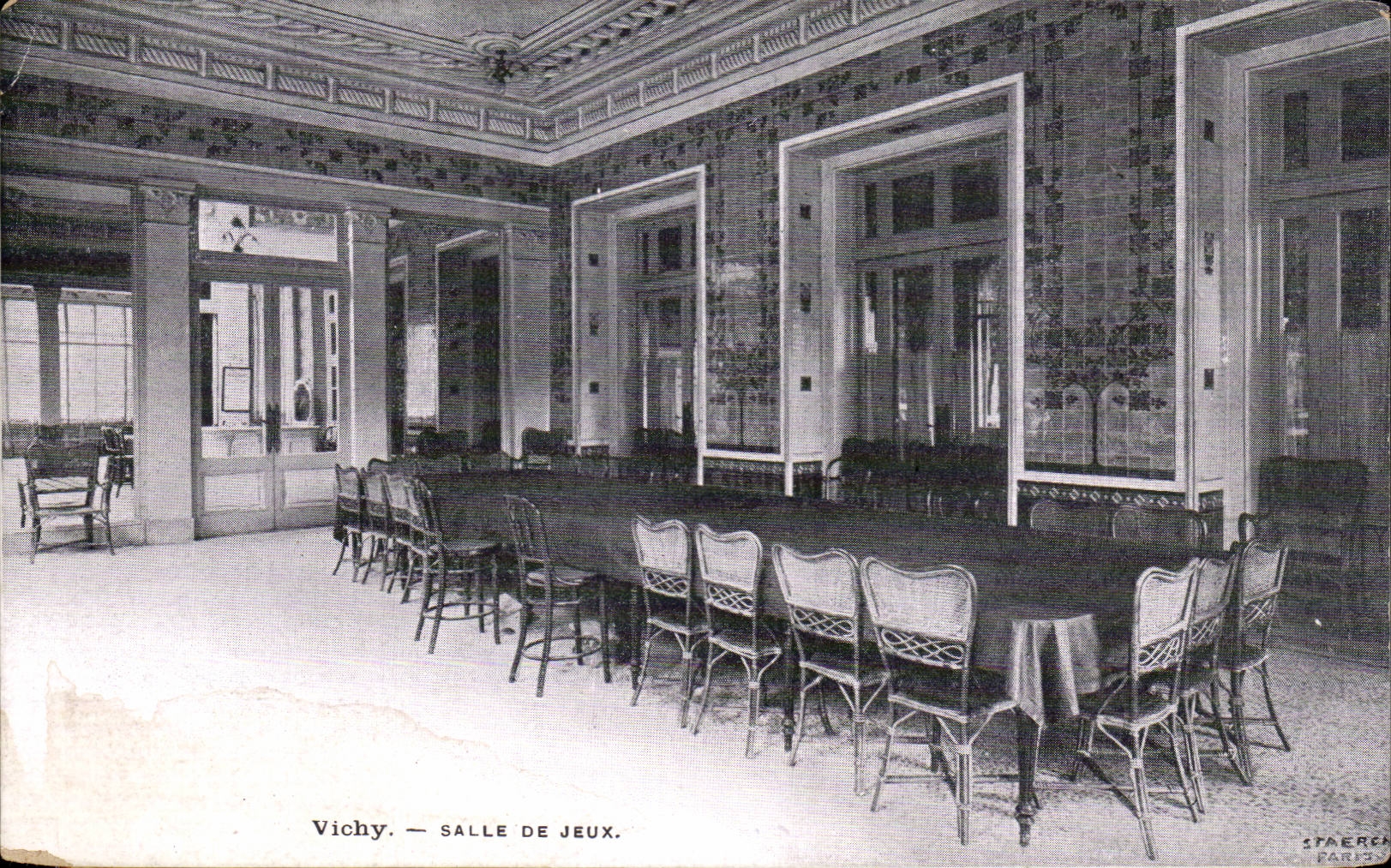 Vichy - Salle de Jeux - CPA 