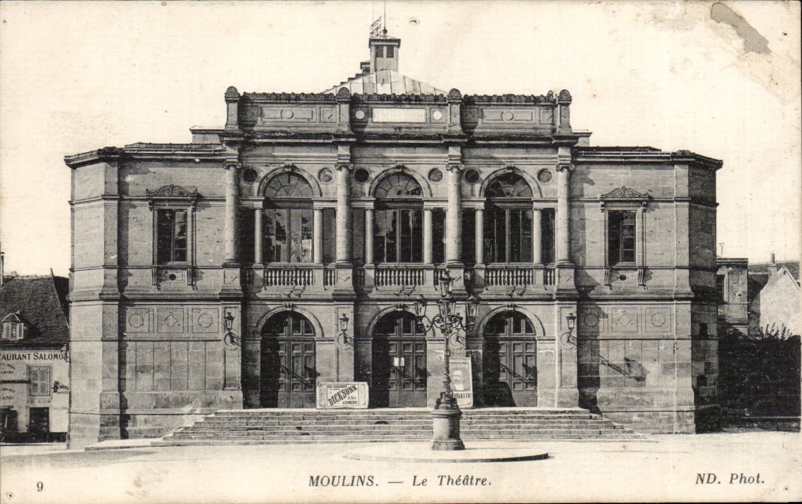 Moulins - the Theater - CPA