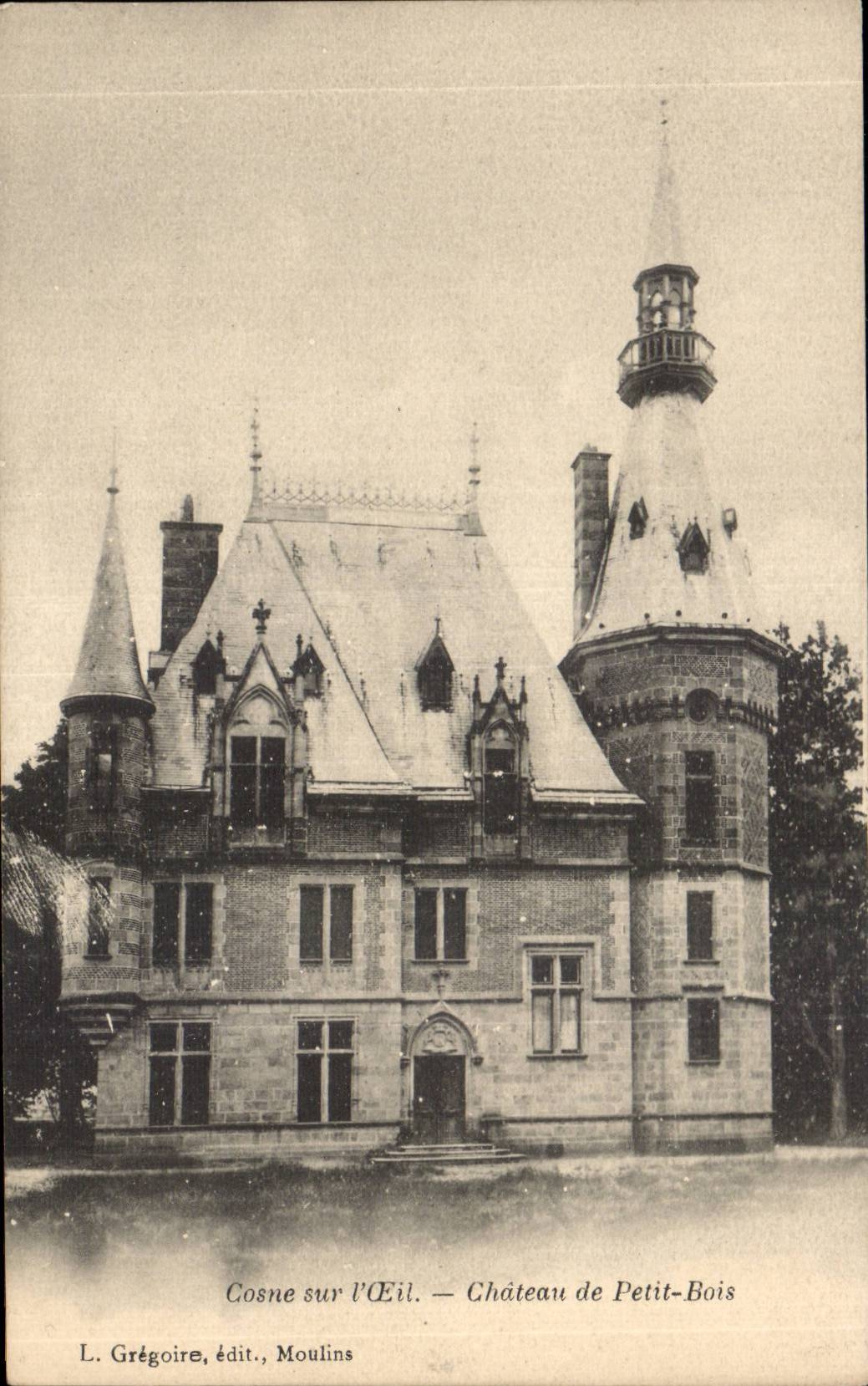 Cosne on Eye - Castle of Glazing bar - CPA