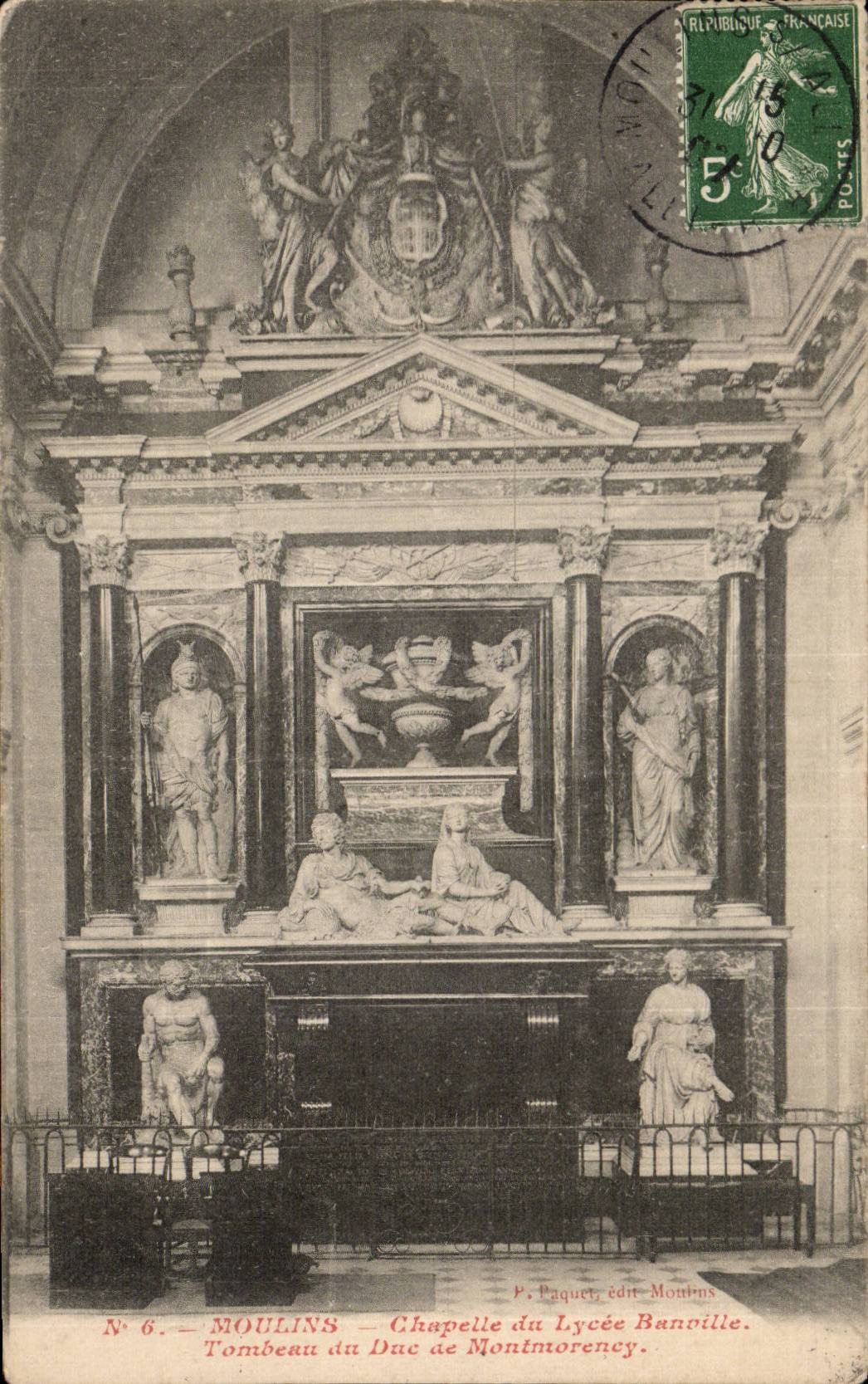 Moulins - Vault of the Ranrille College - CPA