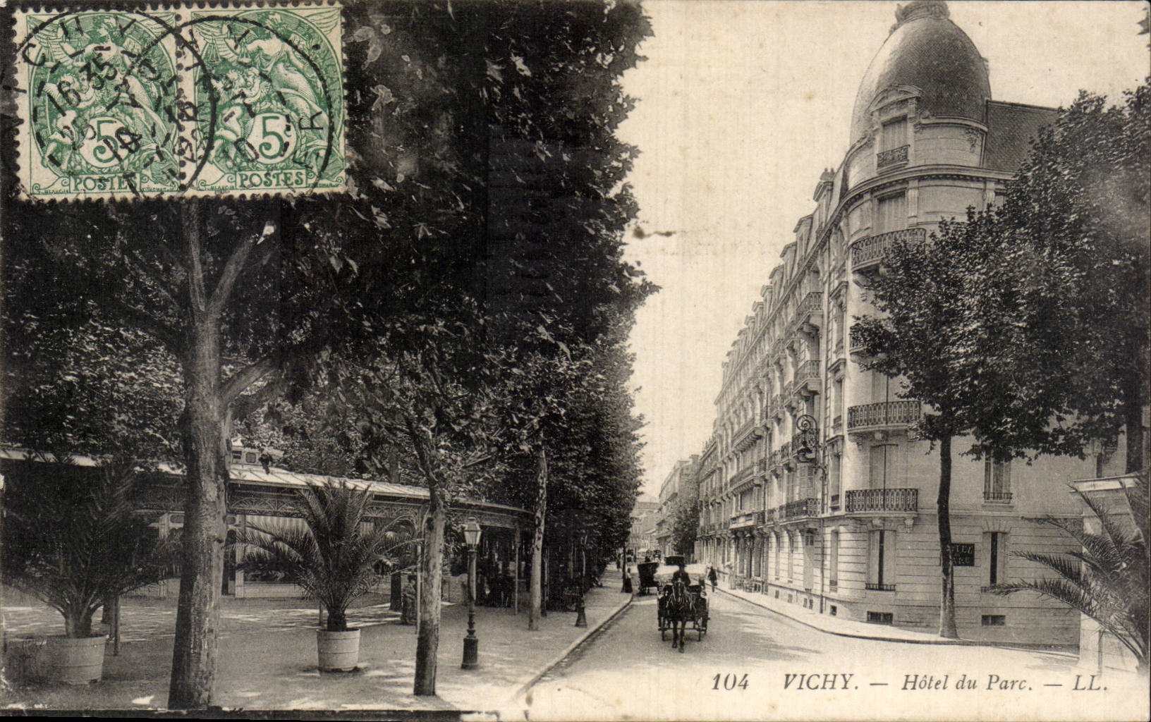 Vichy - Hotel du Parc - CPA 