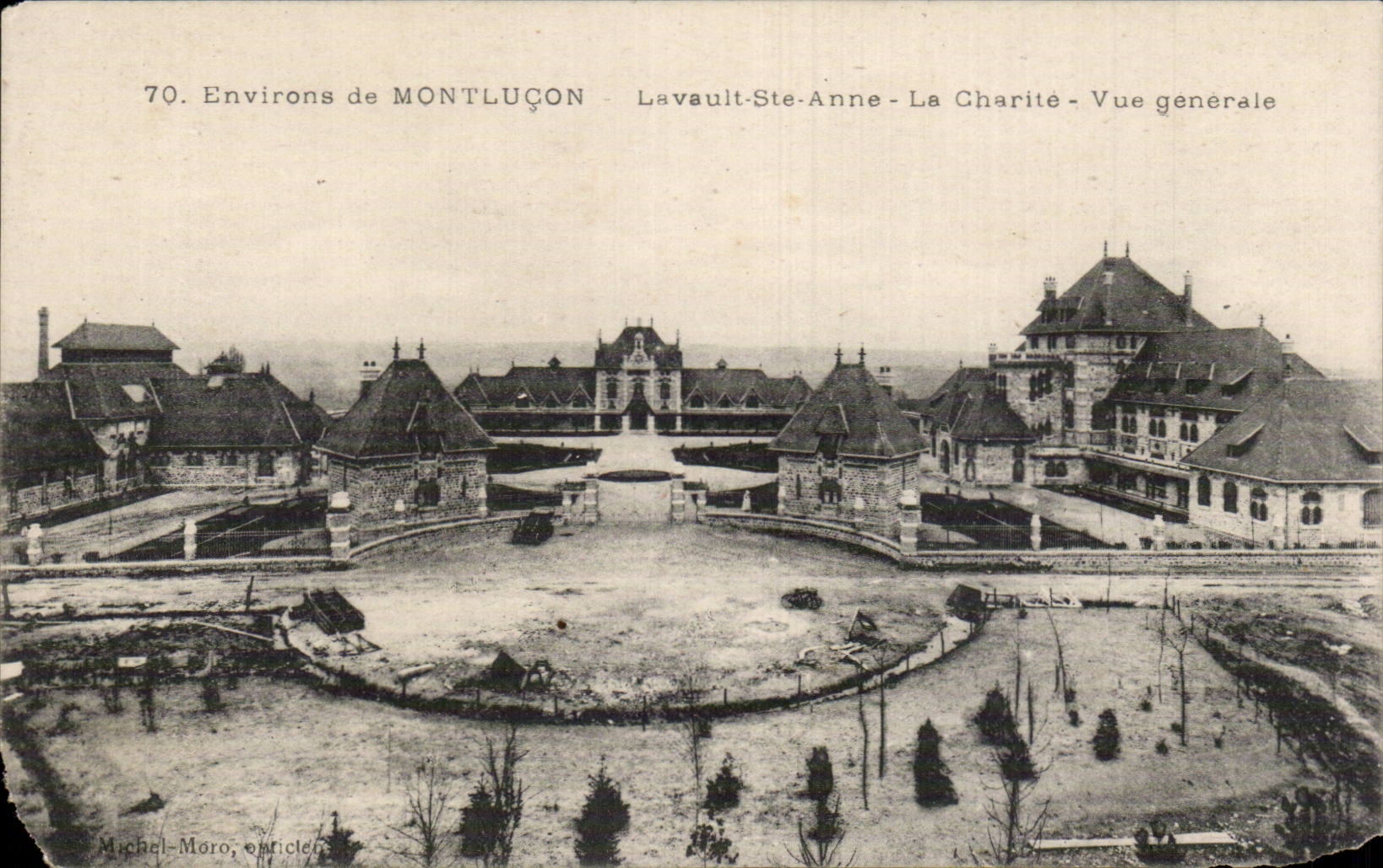 Lavault Anne - Charity - La Chapelle - View - CPA