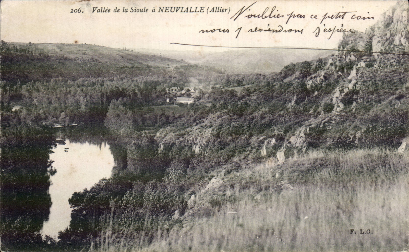 Neuvialle - Valley of Sioule - CPA