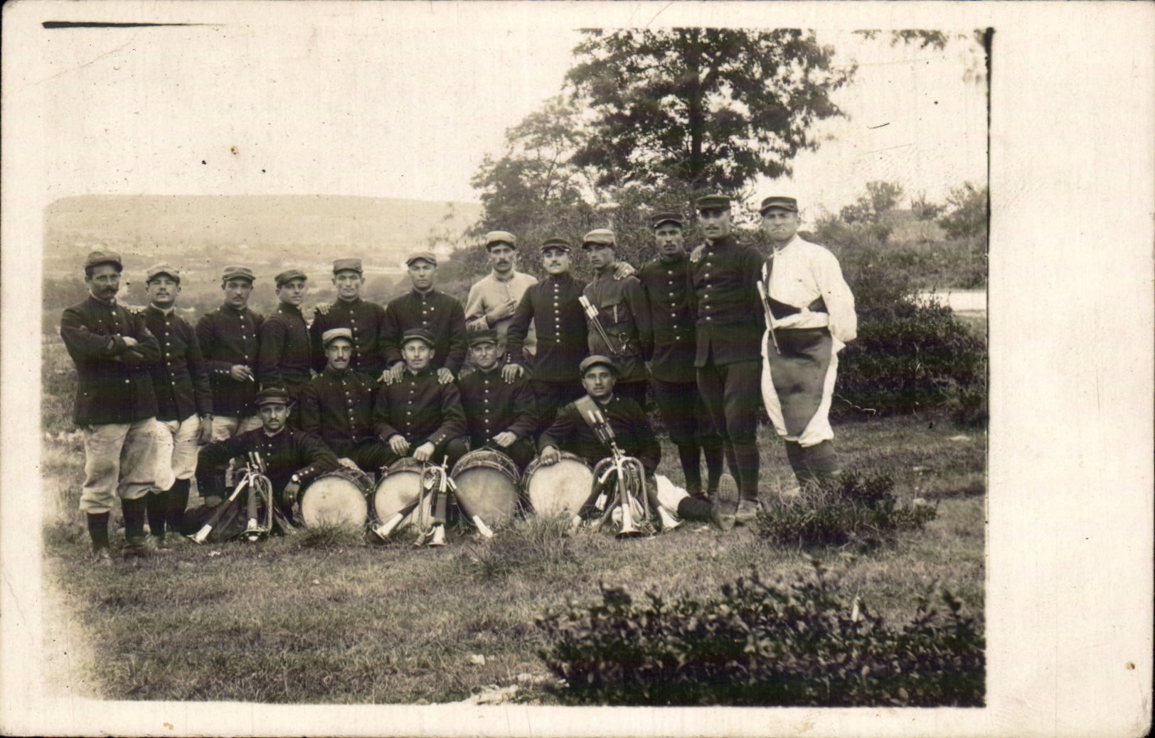 Real photo Militaria Soldiers