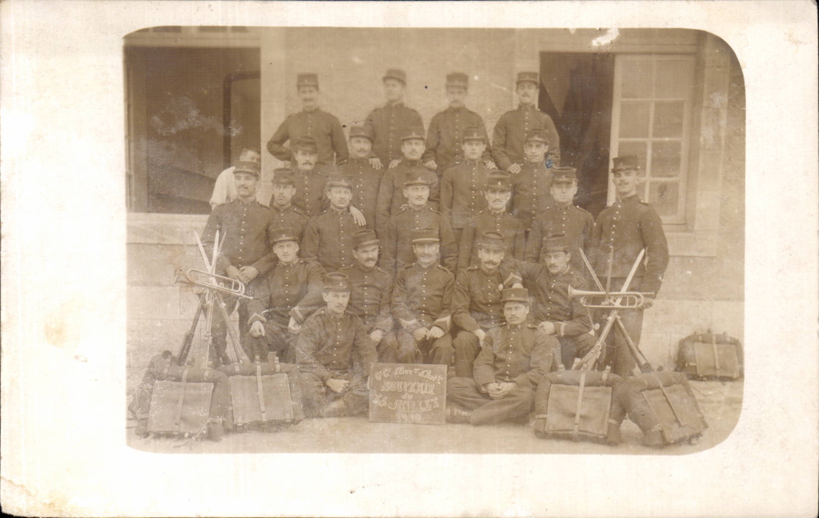 Real photo Militaria Soldiers