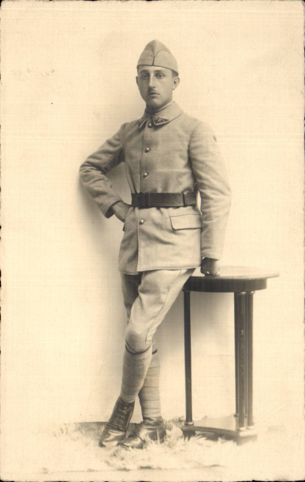 Real photo Militaria Mainz Soldier