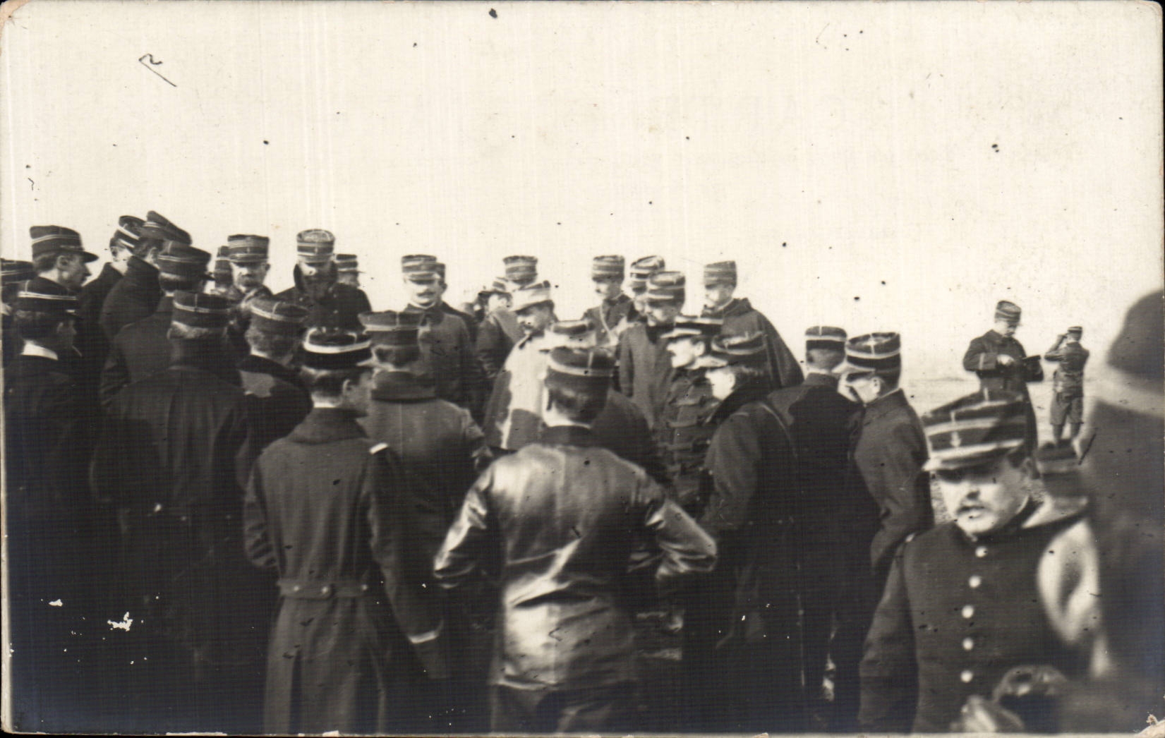 Real photo Militaria Soldiers Officers