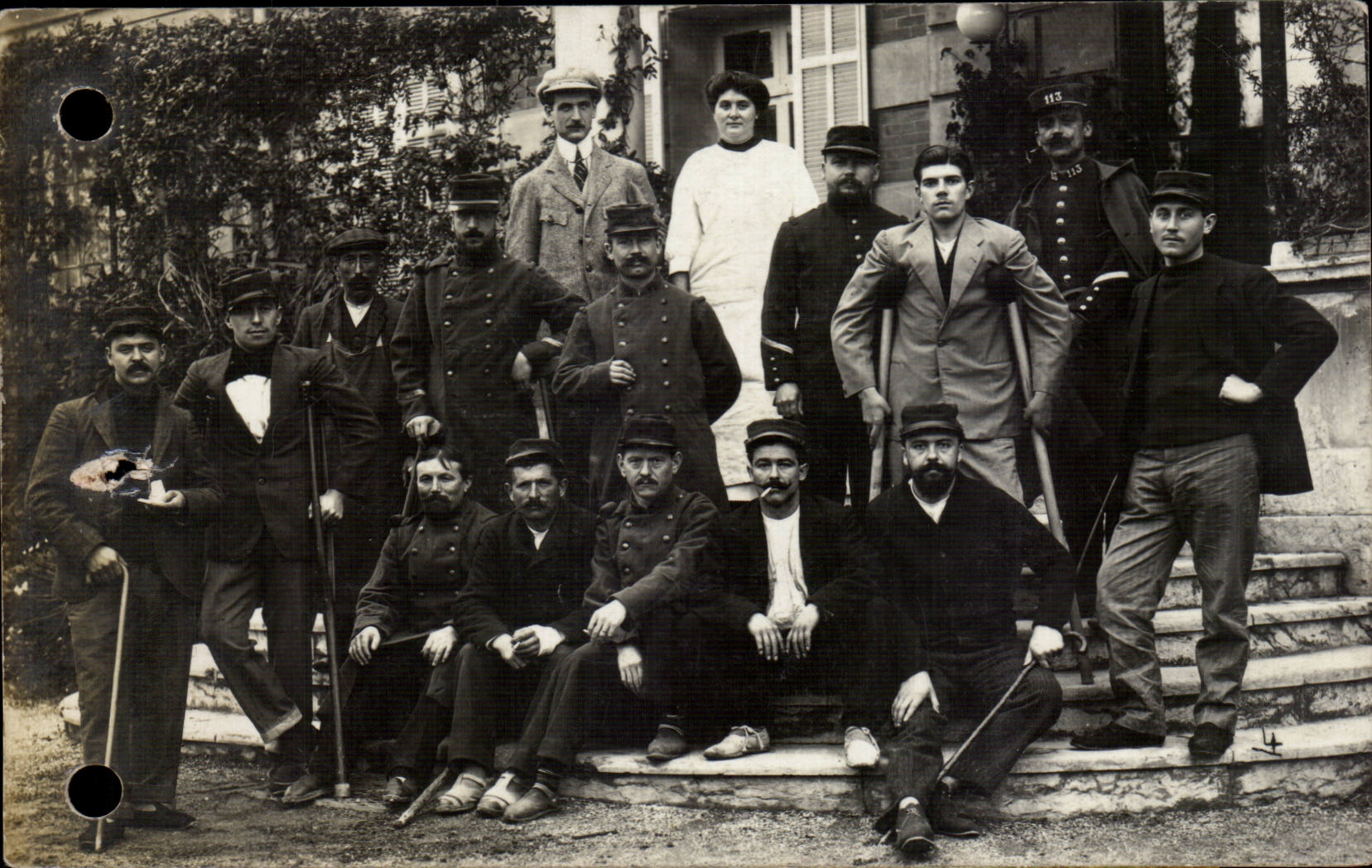 Real photo Militaria Soldiers