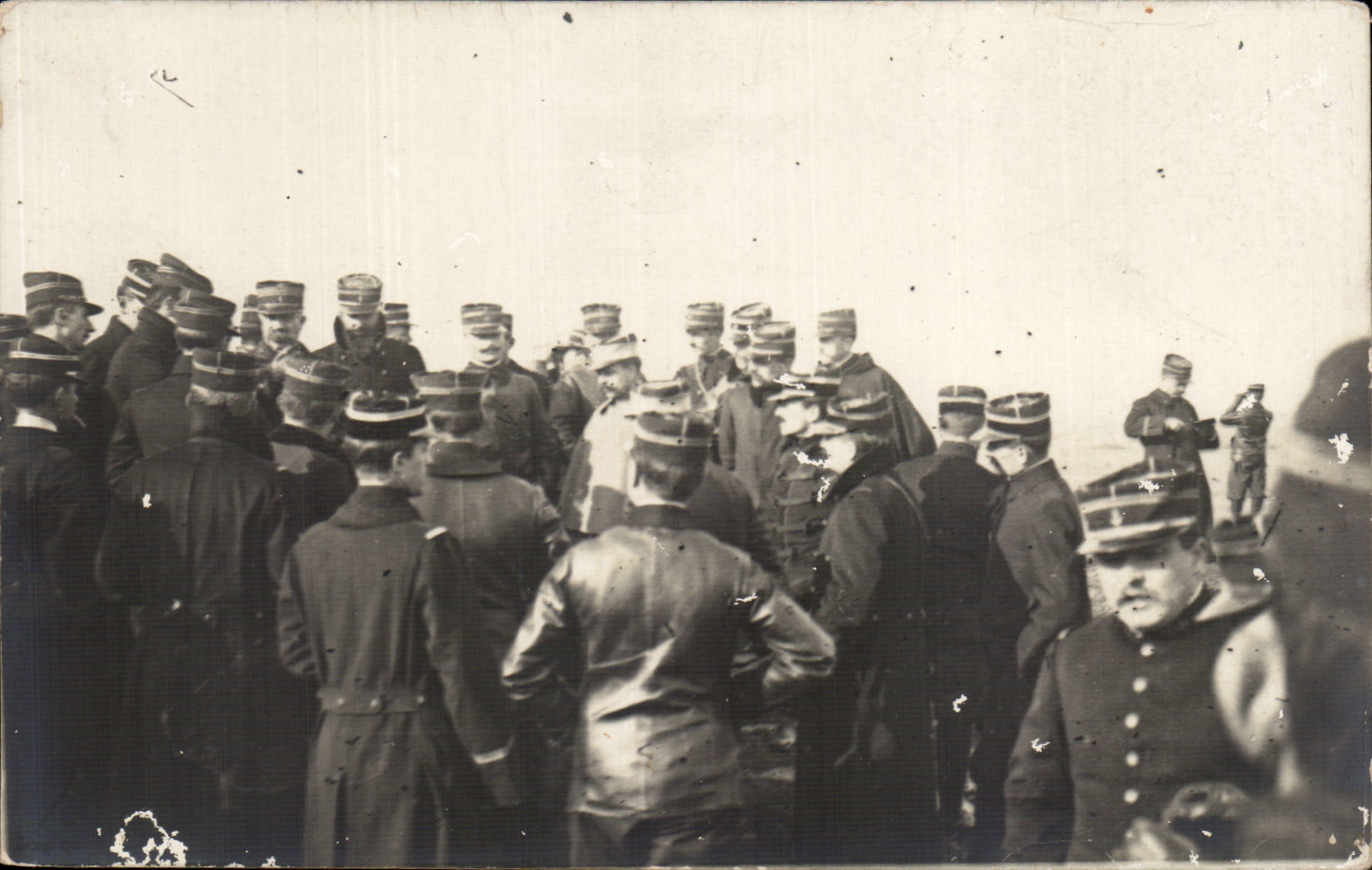 Real photo Militaria Soldiers Officers