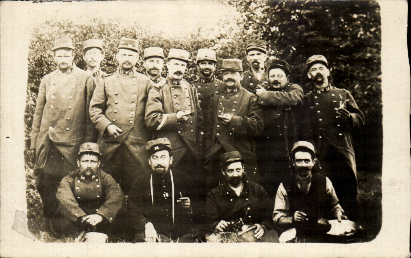 Real photo Militaria Soldiers