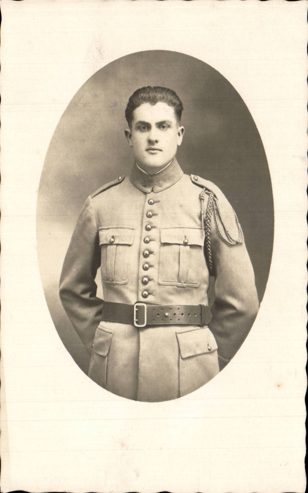 Real photo Militaria Soldier