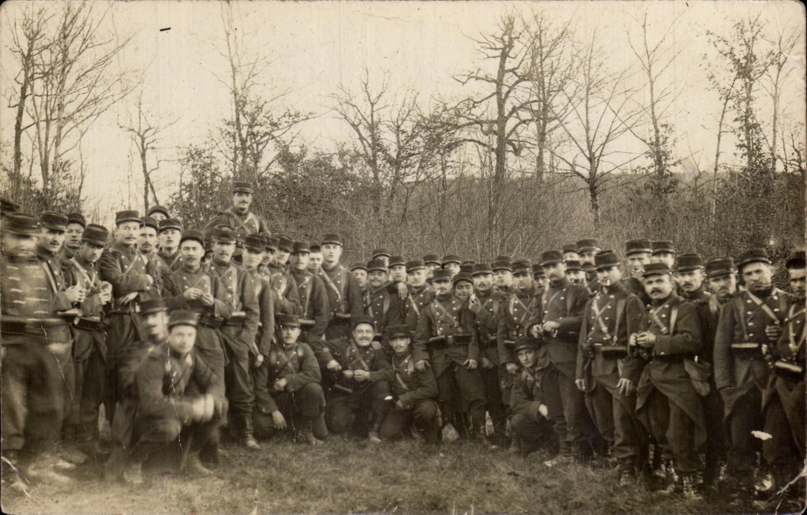 Real photo Militaria Soldiers