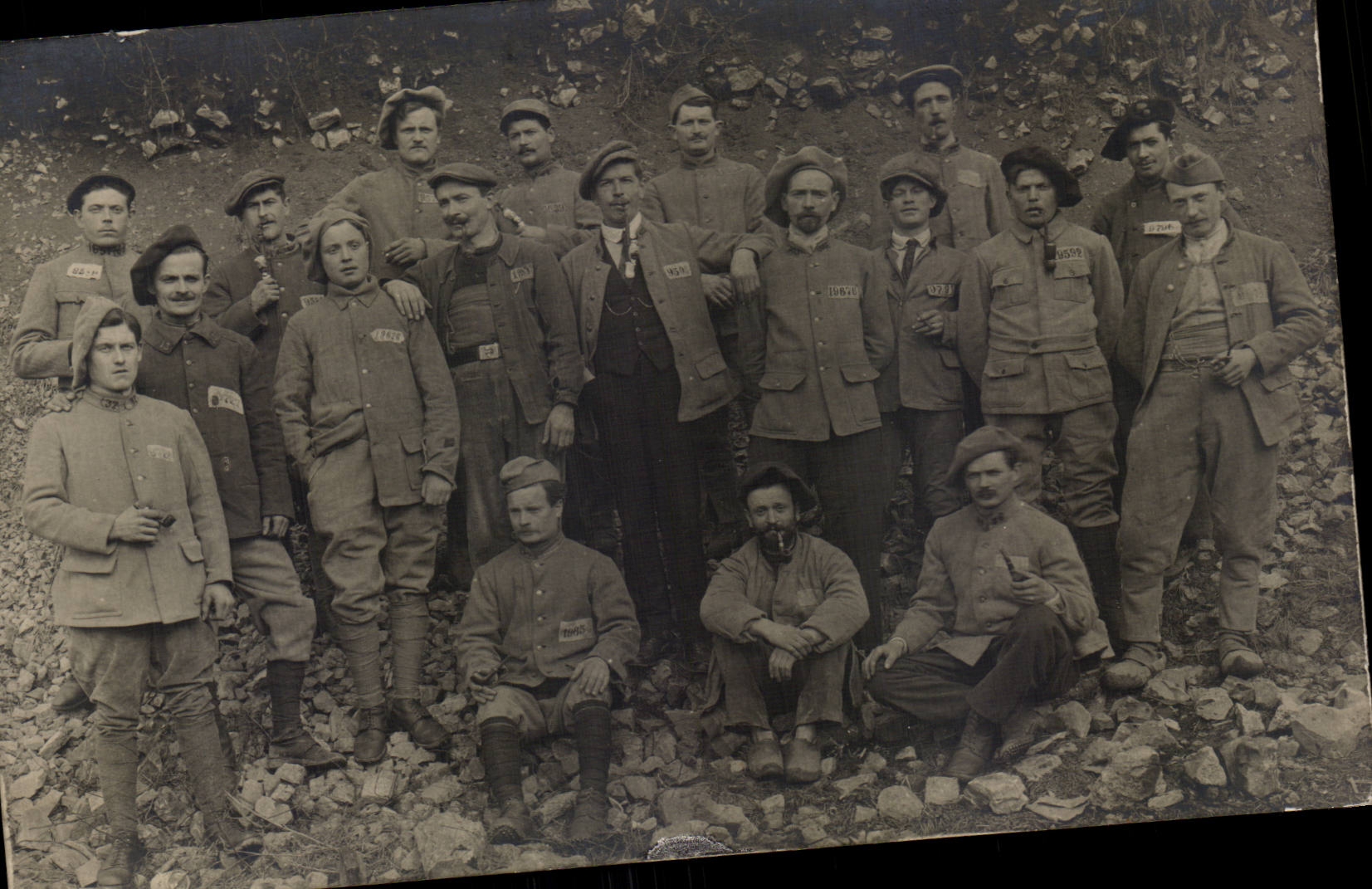 Real photo Militaria Soldiers alpine Hunters