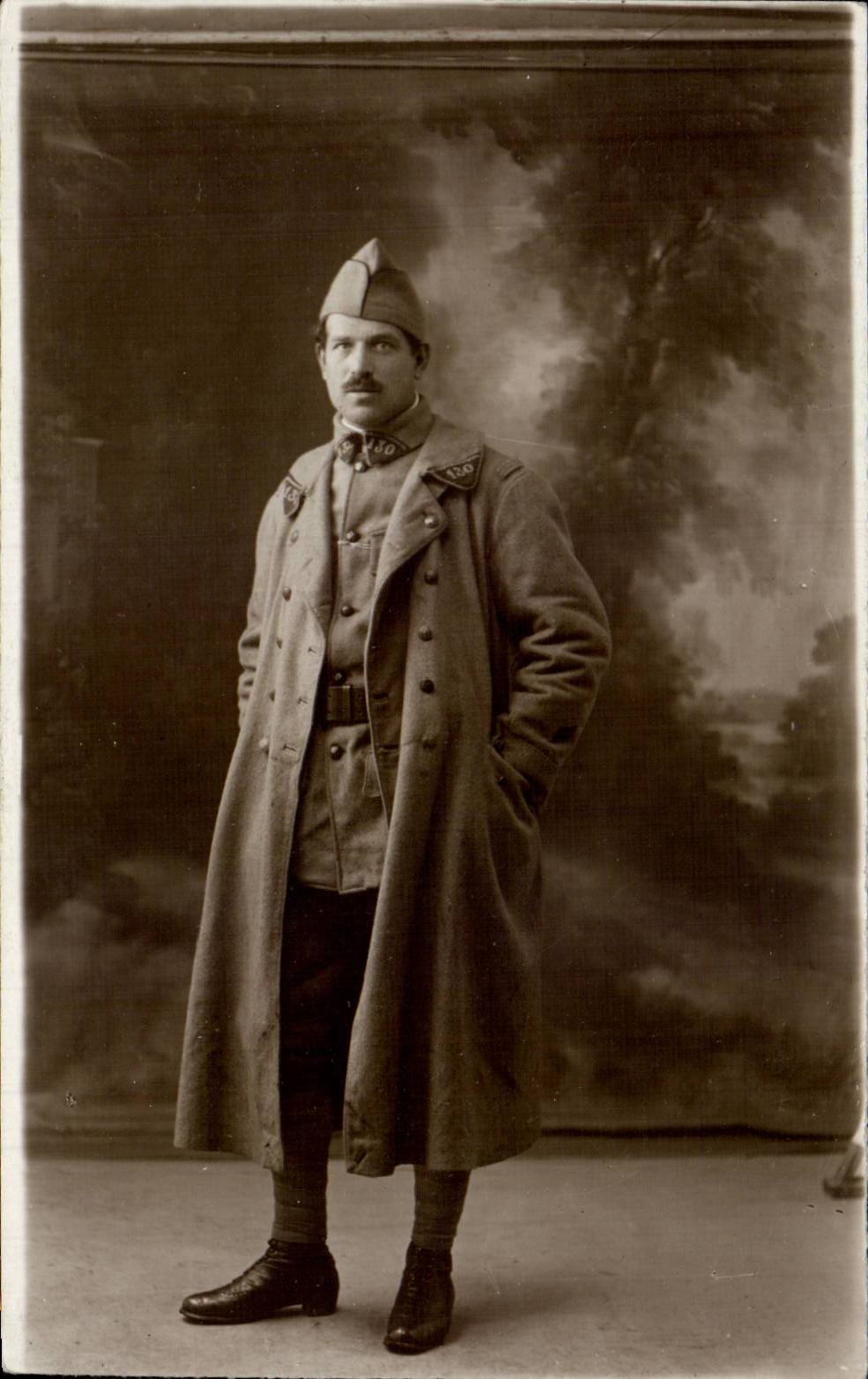 Real photo Militaria Soldier