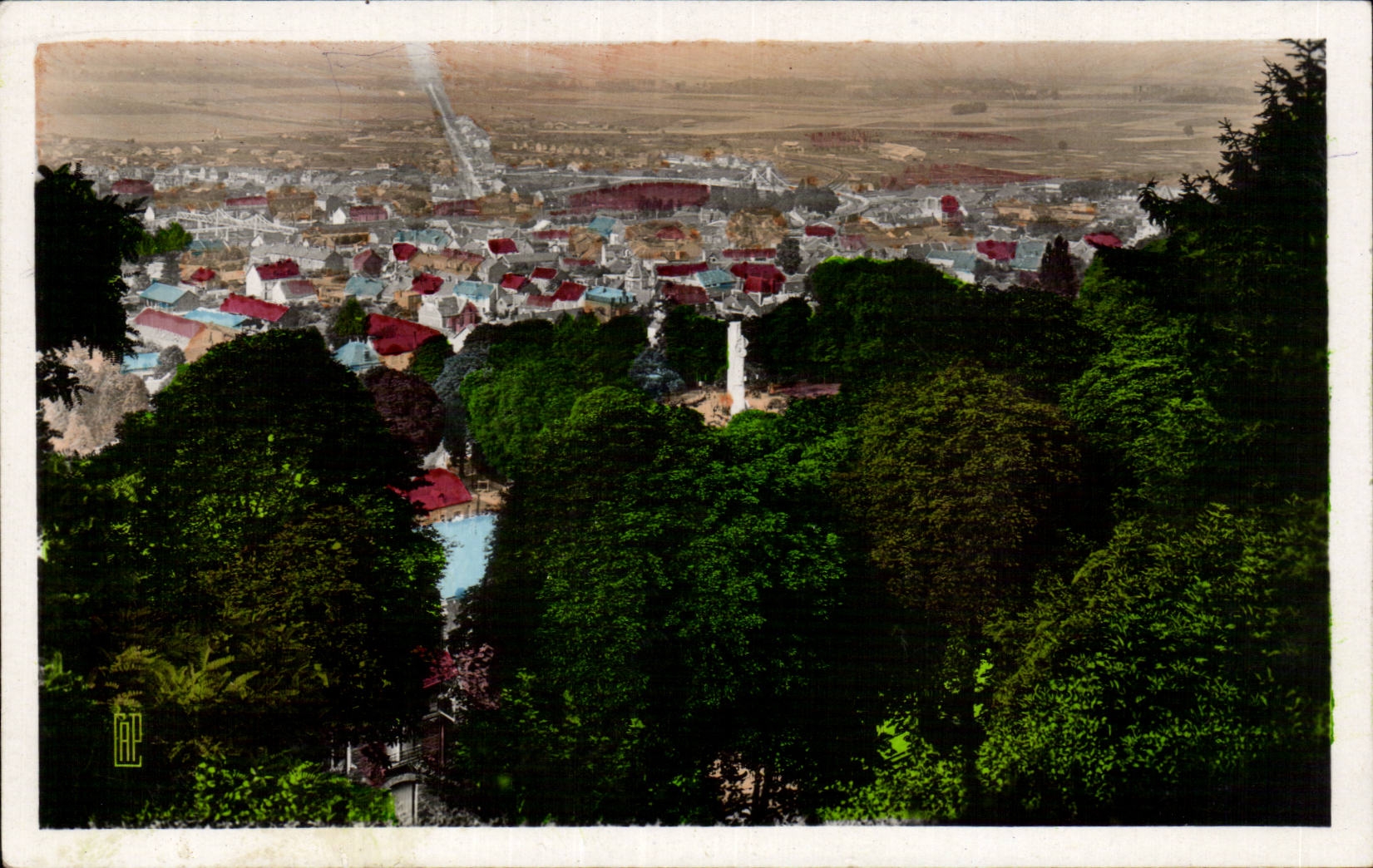 Laon - Vue Panoramique de Vaux - CPA 