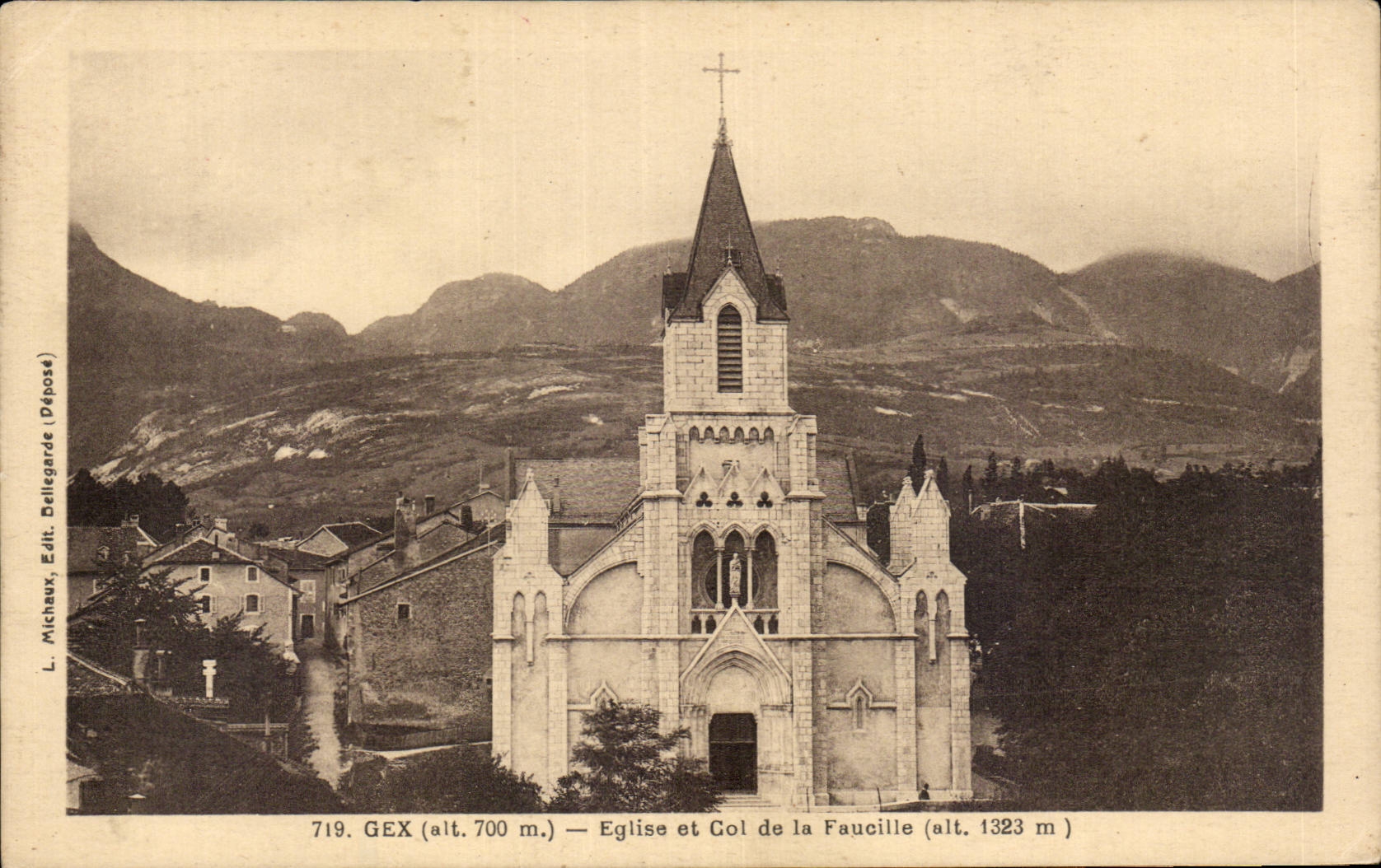 Gex - Church and Collar of the Sickle - CPA