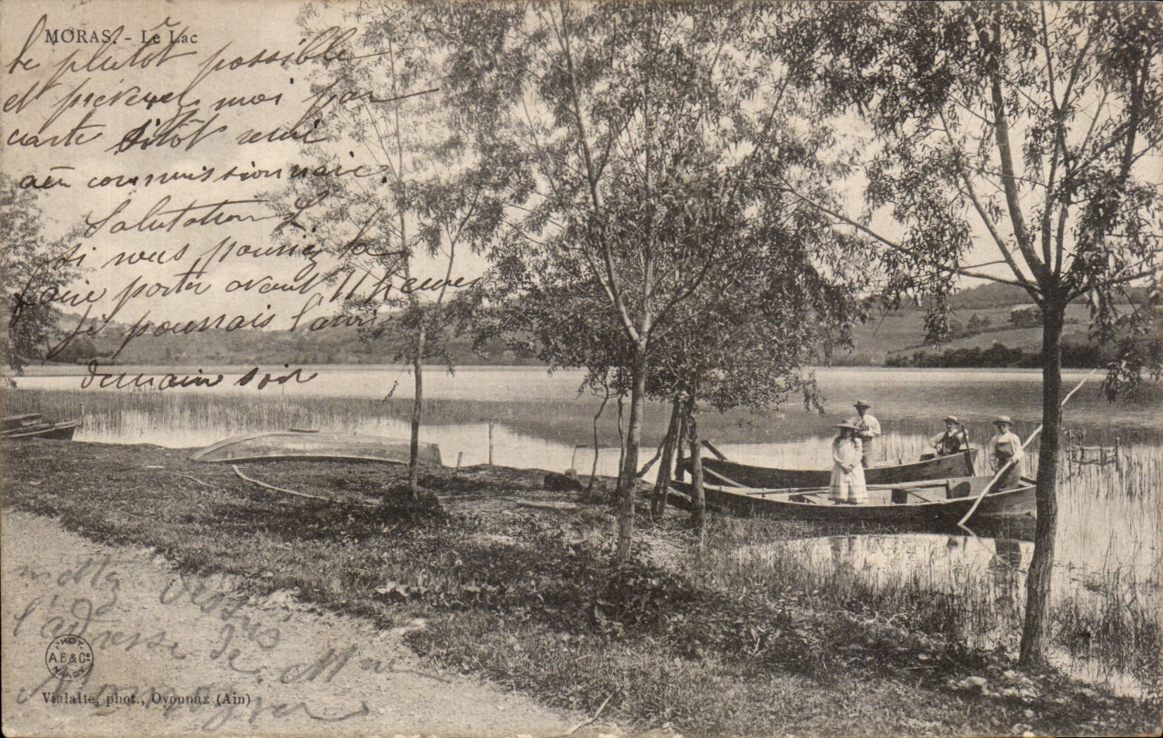 Moras - the Lake - CPA