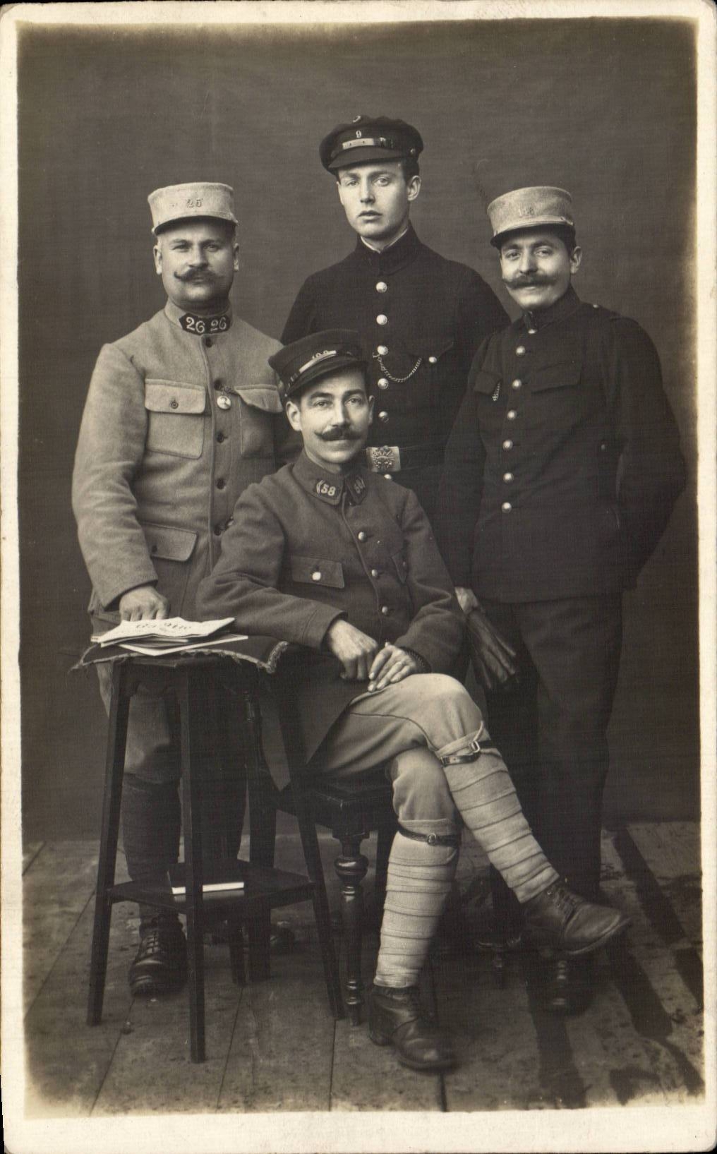 CARTE PHOTO Militaria Soldat Hannover Hannovre