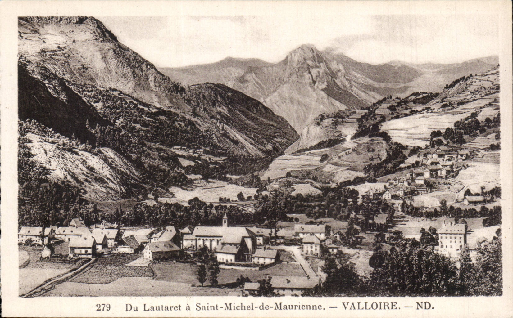 Valloire - Of Lauteret has Saint Michel de Maurienne - View - CPA