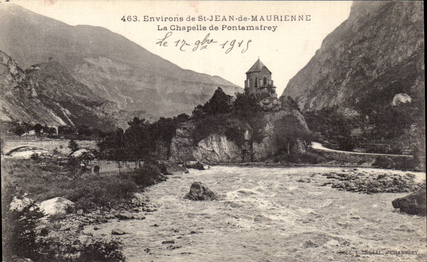 St Jean de Maurienne - La Chapelle of Pontamafrey - CPA