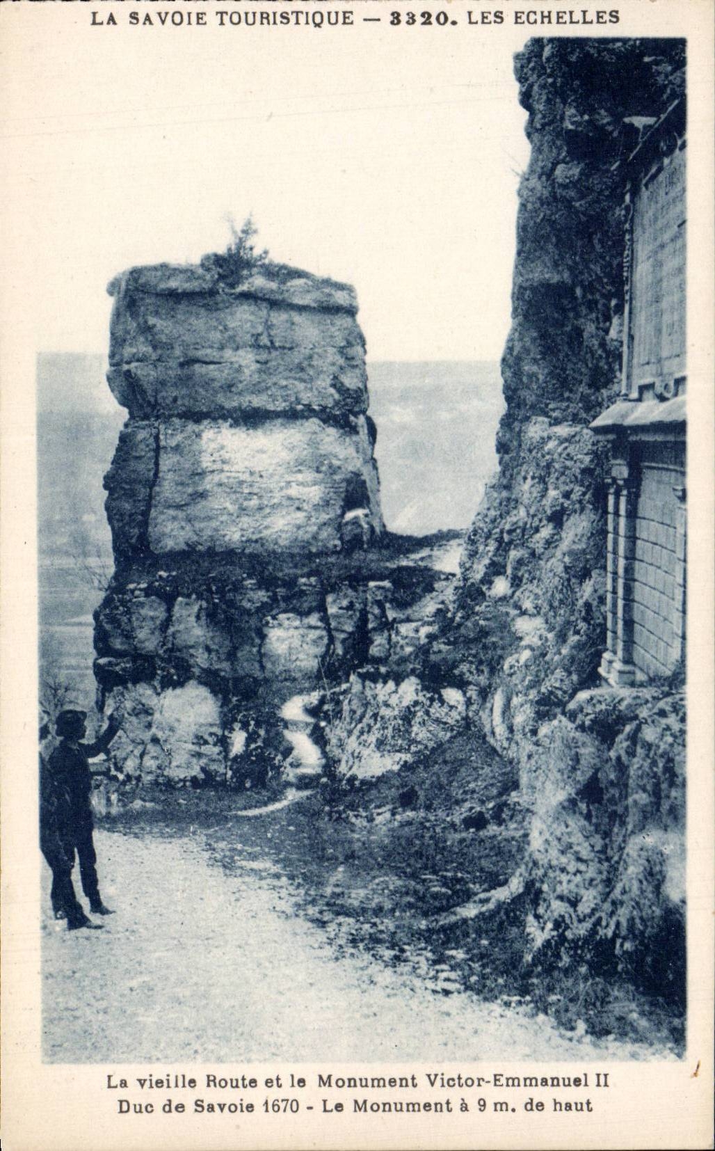 Scales - the Old Road - Monument Victor Emmanuel II - CPA