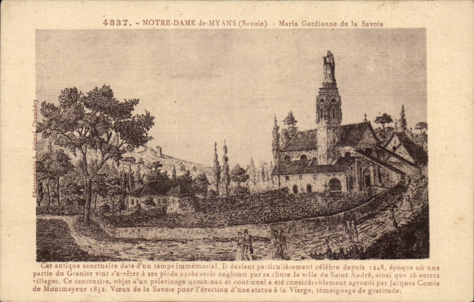 Notre Dame de Myans - Marie Guardian of Savoy - CPA