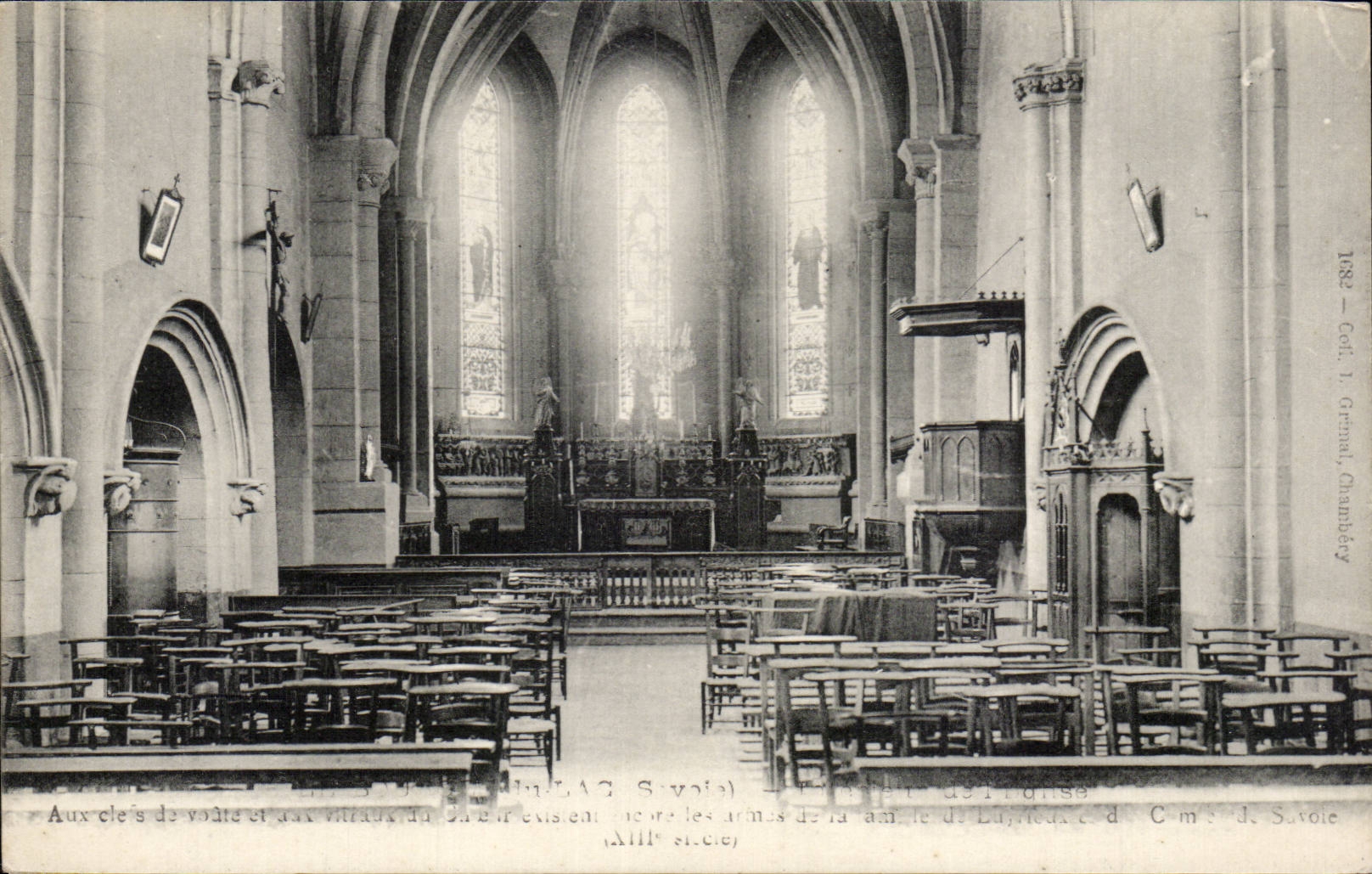 Le Bourget - iglesia - CPA