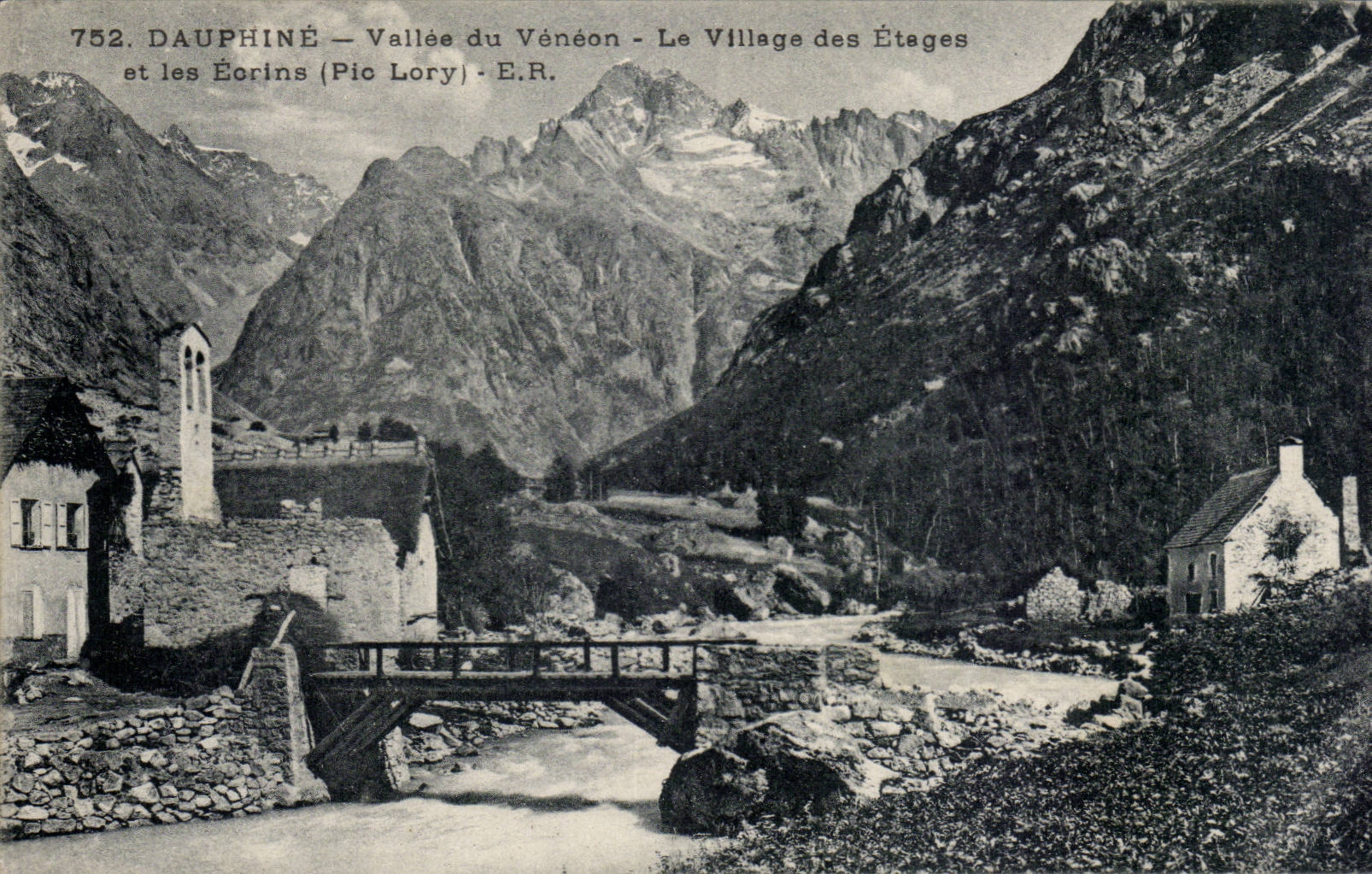 Dauphine - Valley of Veneon - Village of the Stages - CPA