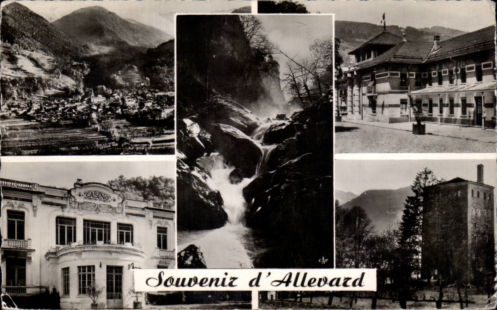 Souvenir Allevard - CPA