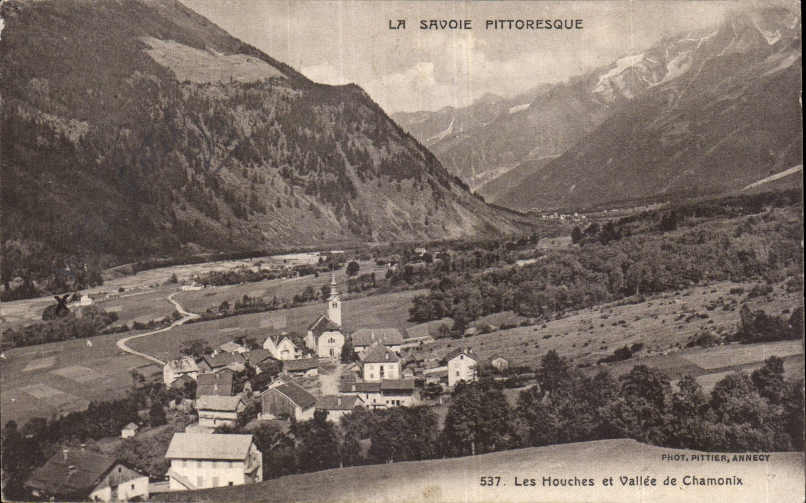 Houchse and Vallee of Chamonix CPA