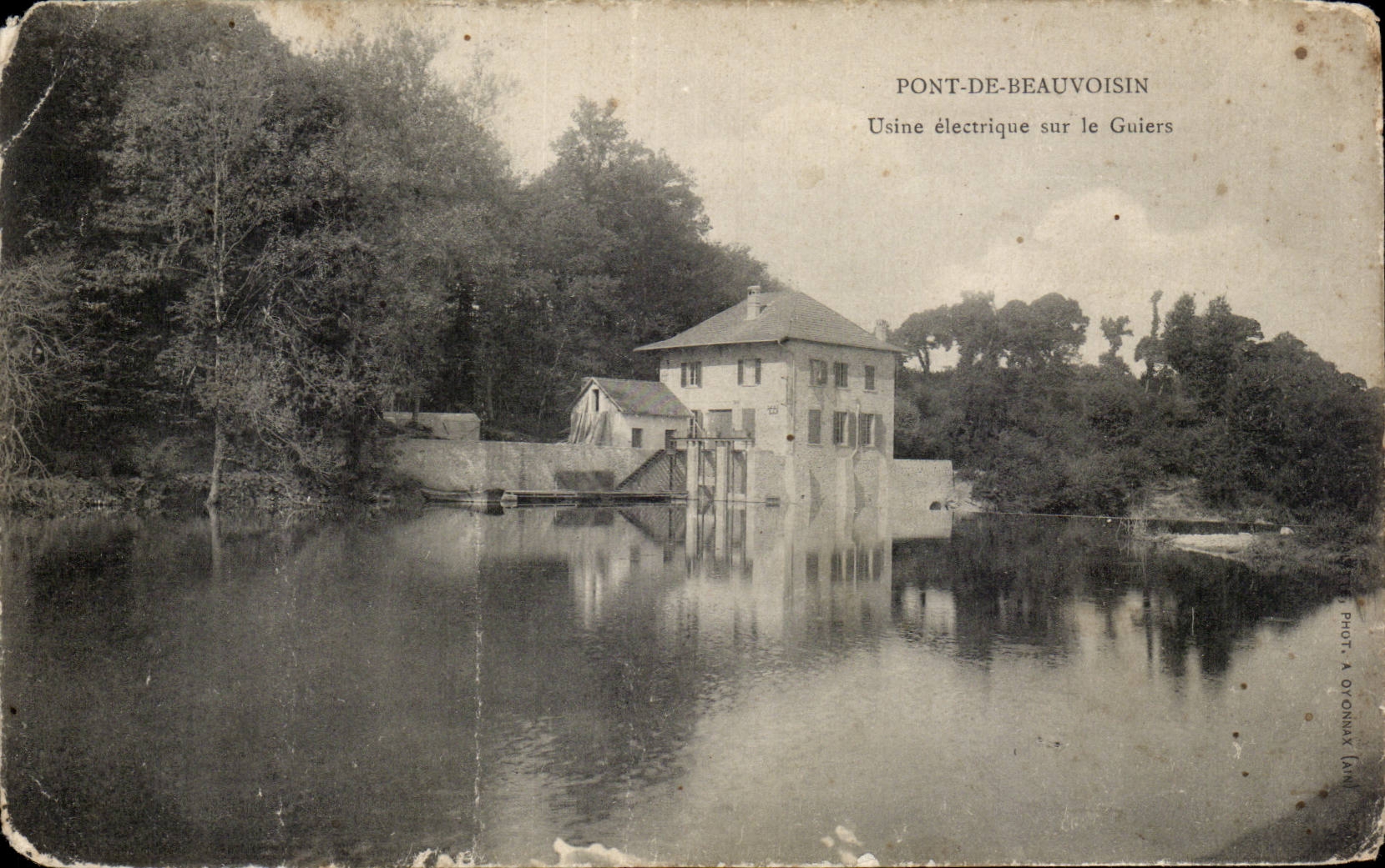 Pont de Beauvoisin - Electric Factory on Guiers - CPA