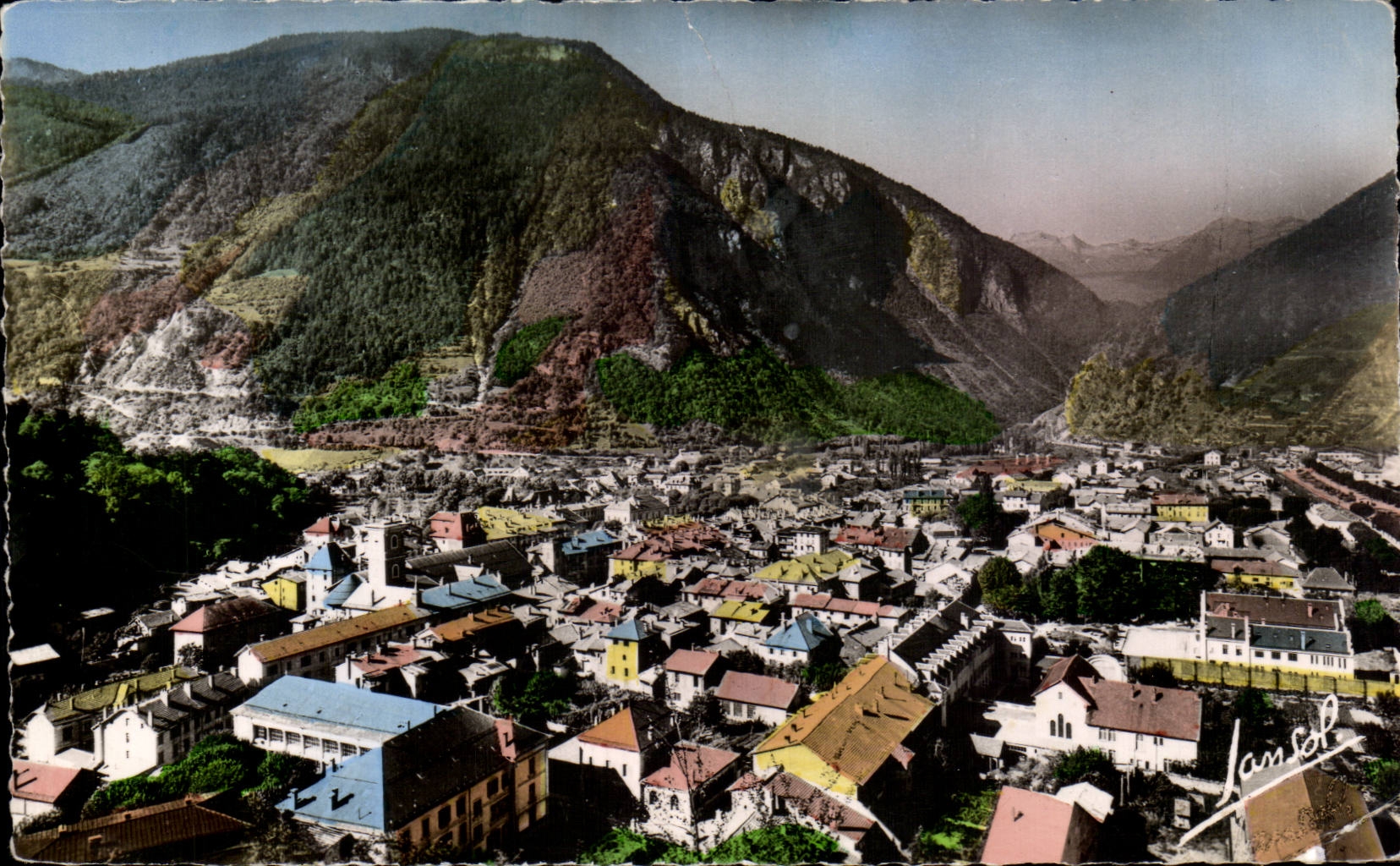 Moutiers - Vue Generale - CPA 