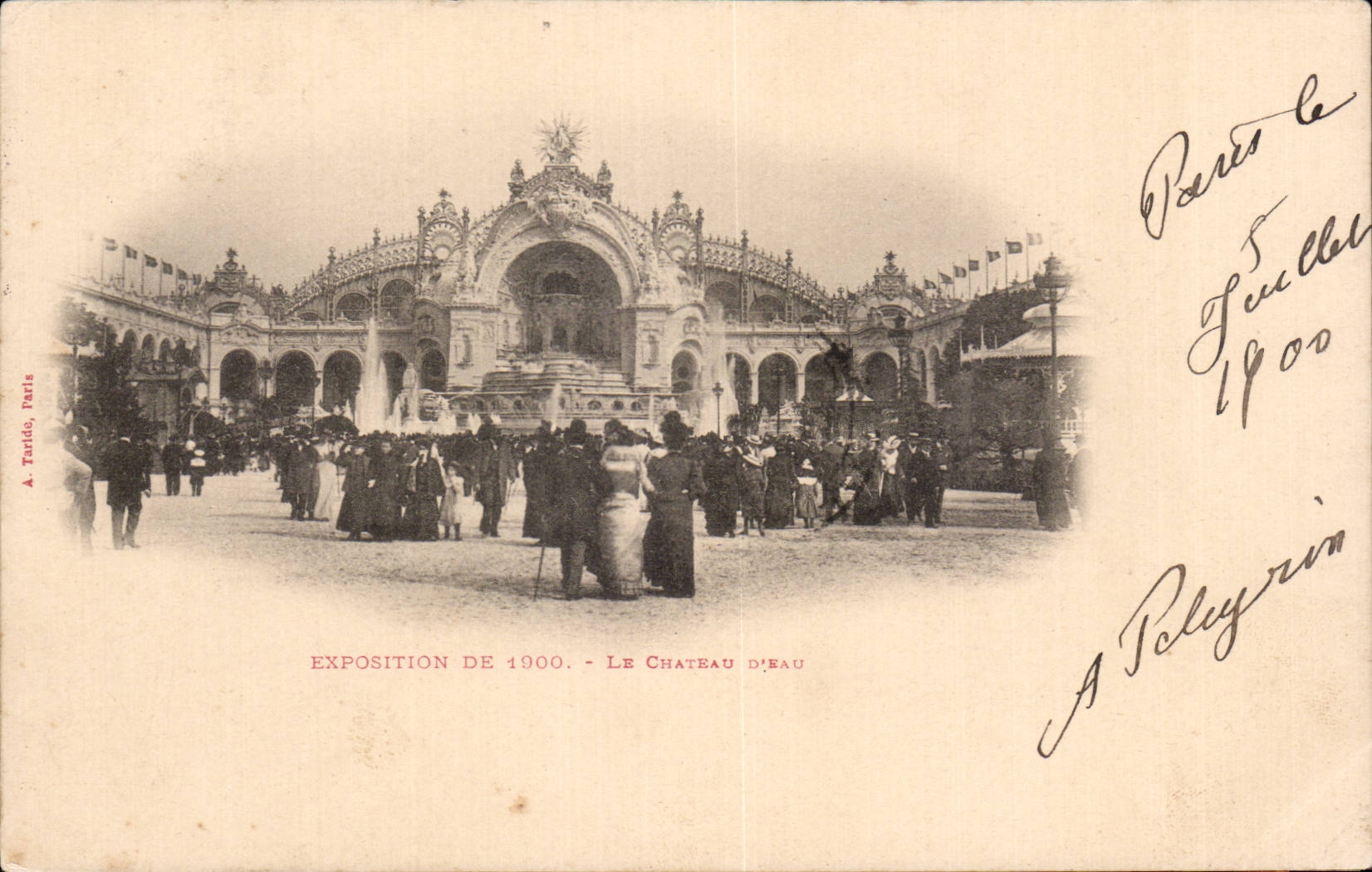 Paris - Fair of 1900 - the Castle Water - CPA