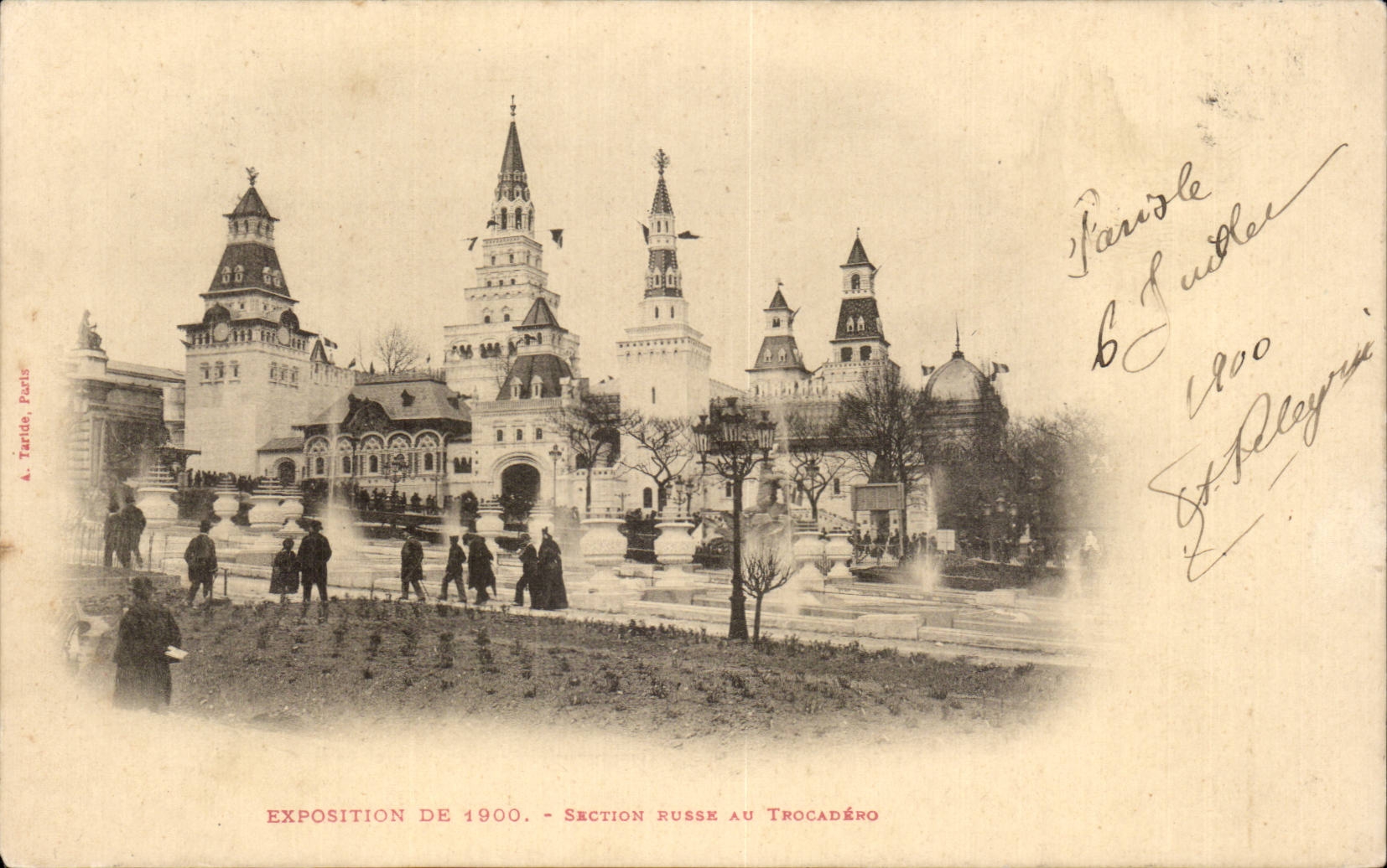 Paris - Exposition de 1900 - Section Russe au Trocadero Russie Russia - CPA
