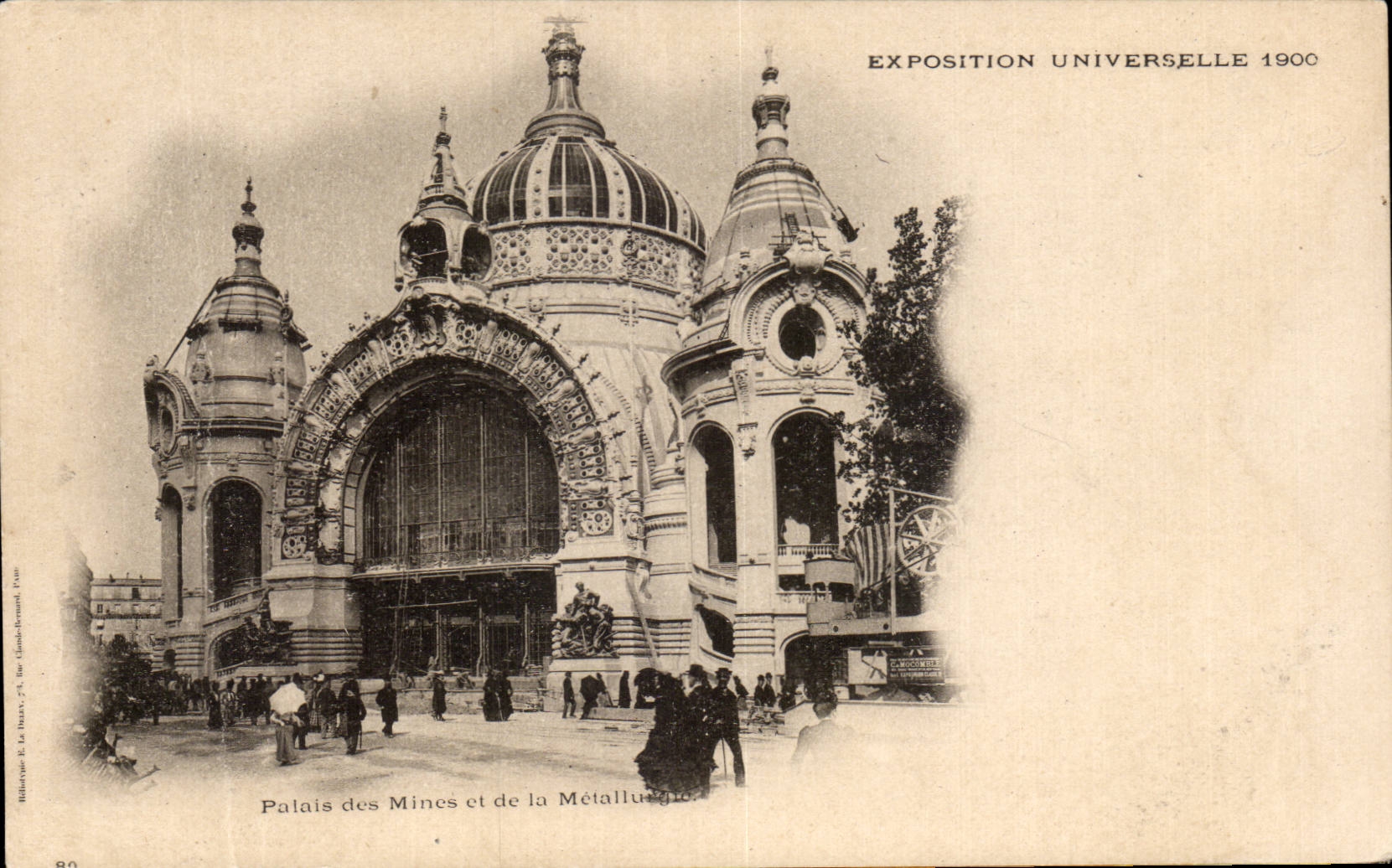 Paris - Fair Universal of 1900 - Palate of the Mines and the Metallurgy - CPA