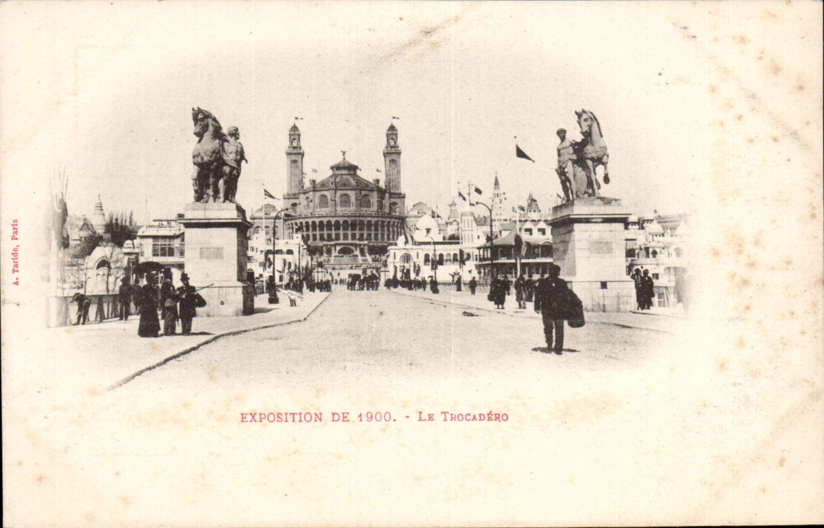 Paris - Fair Universal 1900 - Trocadero - CPA