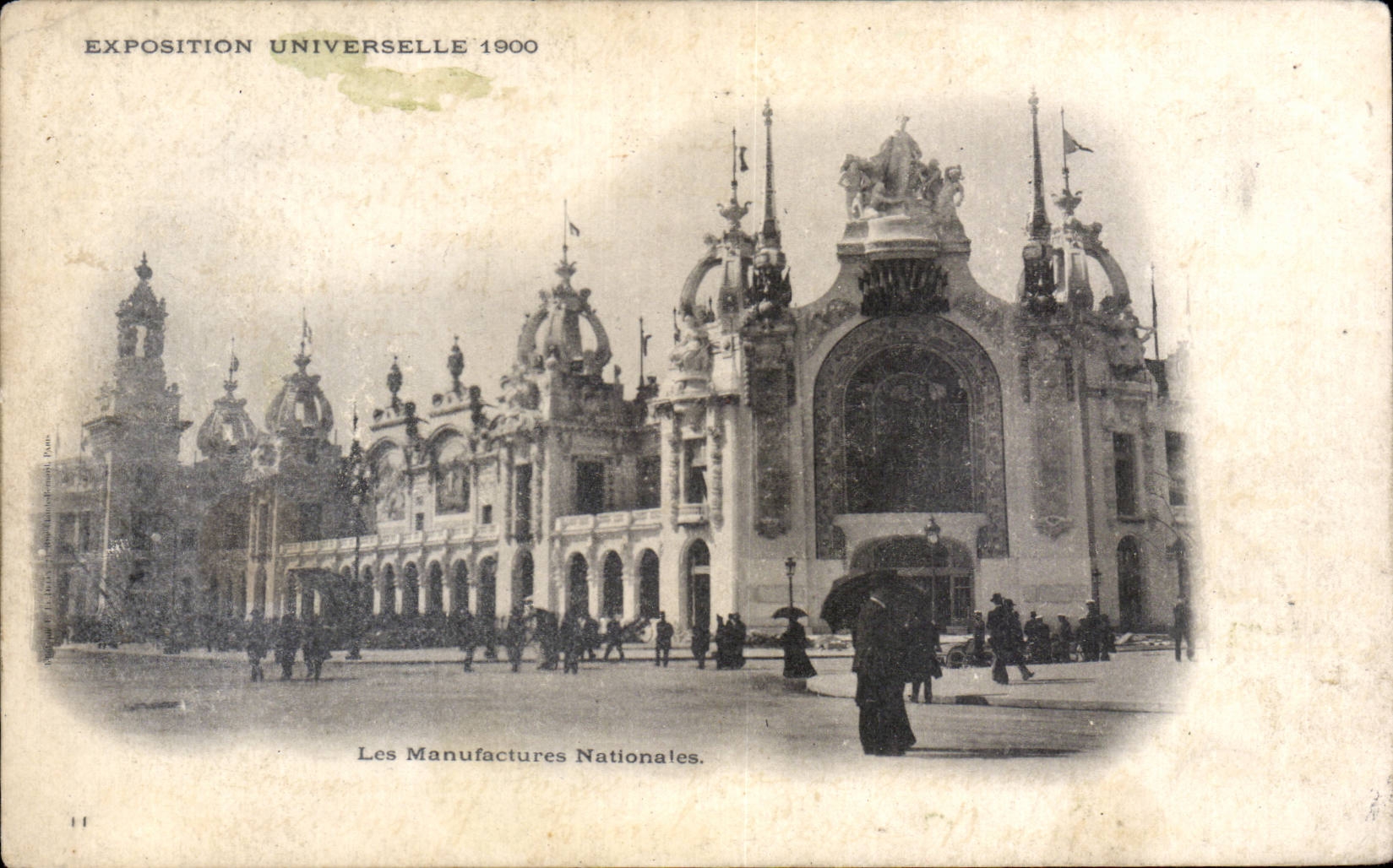 Paris - Fair Universal 1900 - National Manufactures - CPA