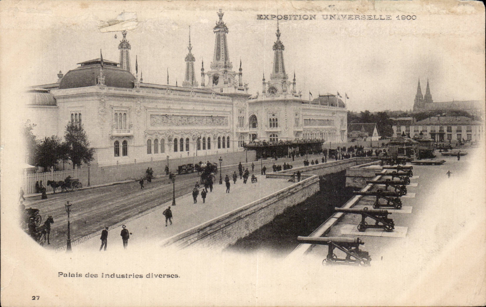Paris - Fair Universal 1900 - Palate of various Industries - CPA