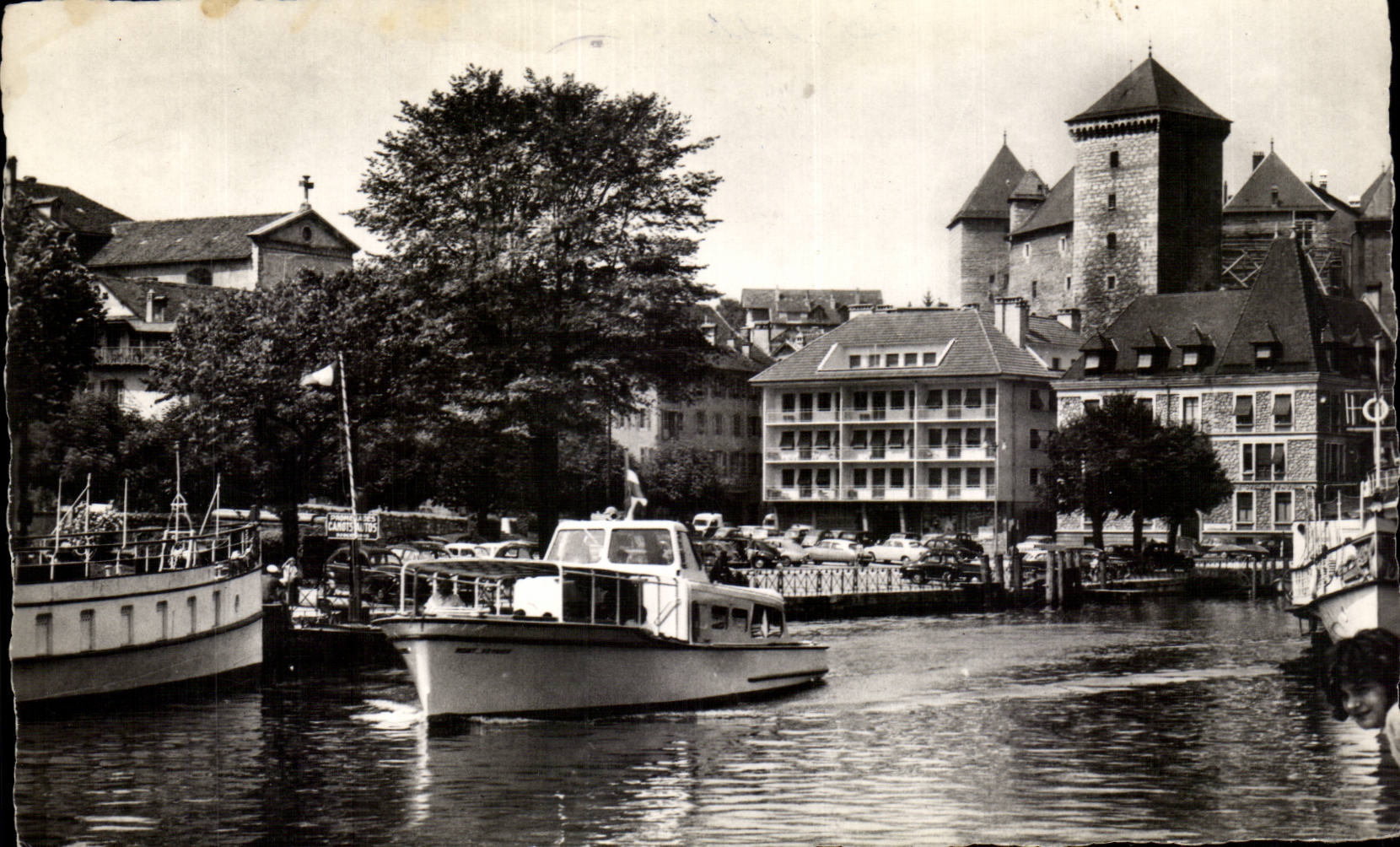 CPSM Annecy Vedette rapide Mont Veyrier