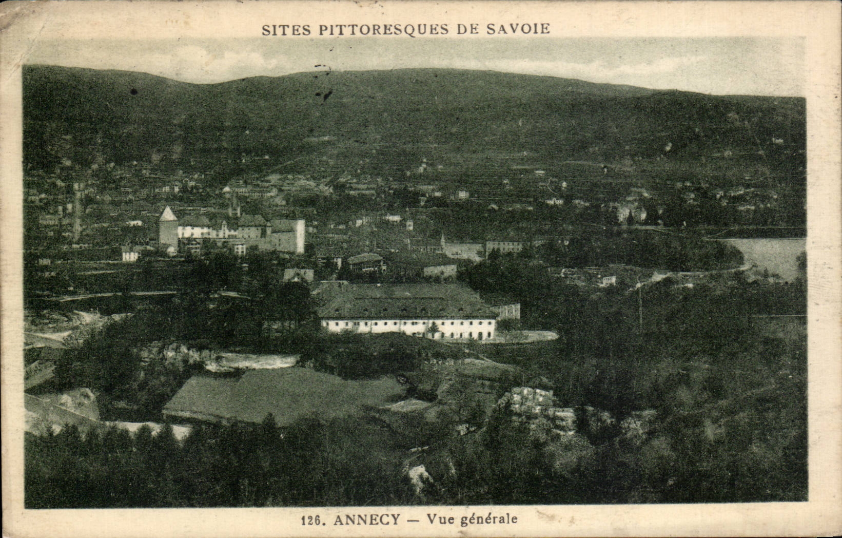 Annecy - Vue Generale - CPA 
