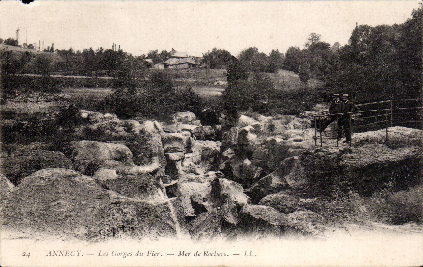 Annecy - Les Gorges du Fier - Mer de Rocher - CPA 