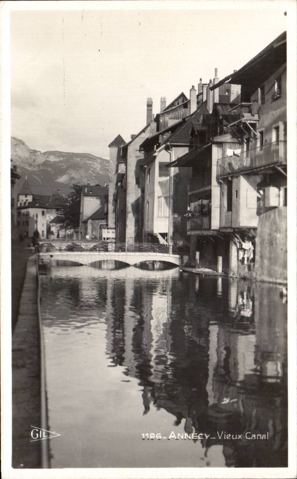 Annecy - Vieux Canal - CPA 
